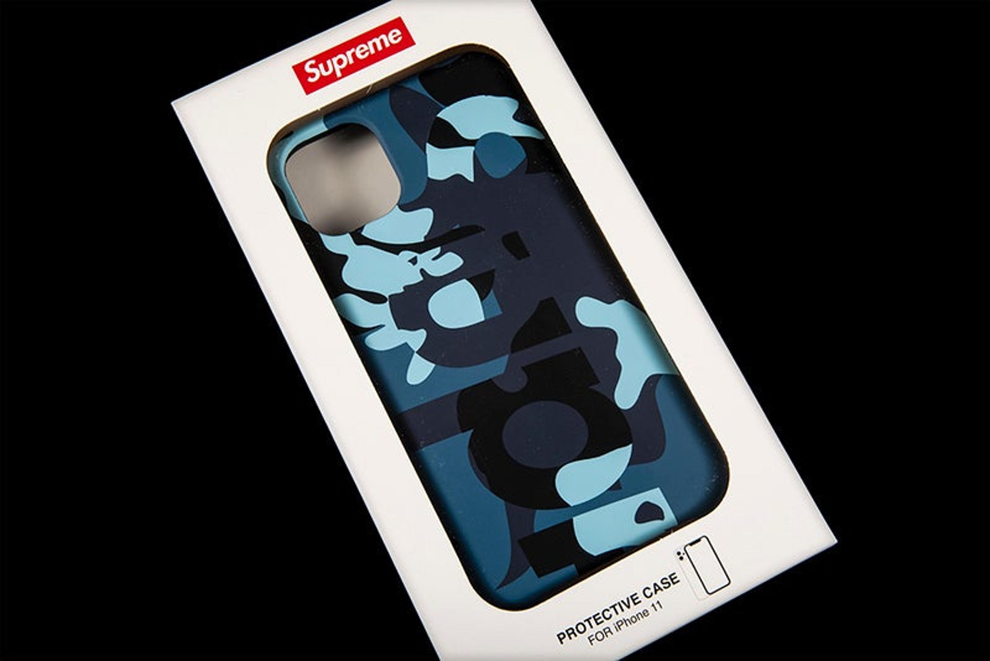 Supreme: iPhone 11 Pro - Protective Case (Blue Camo)