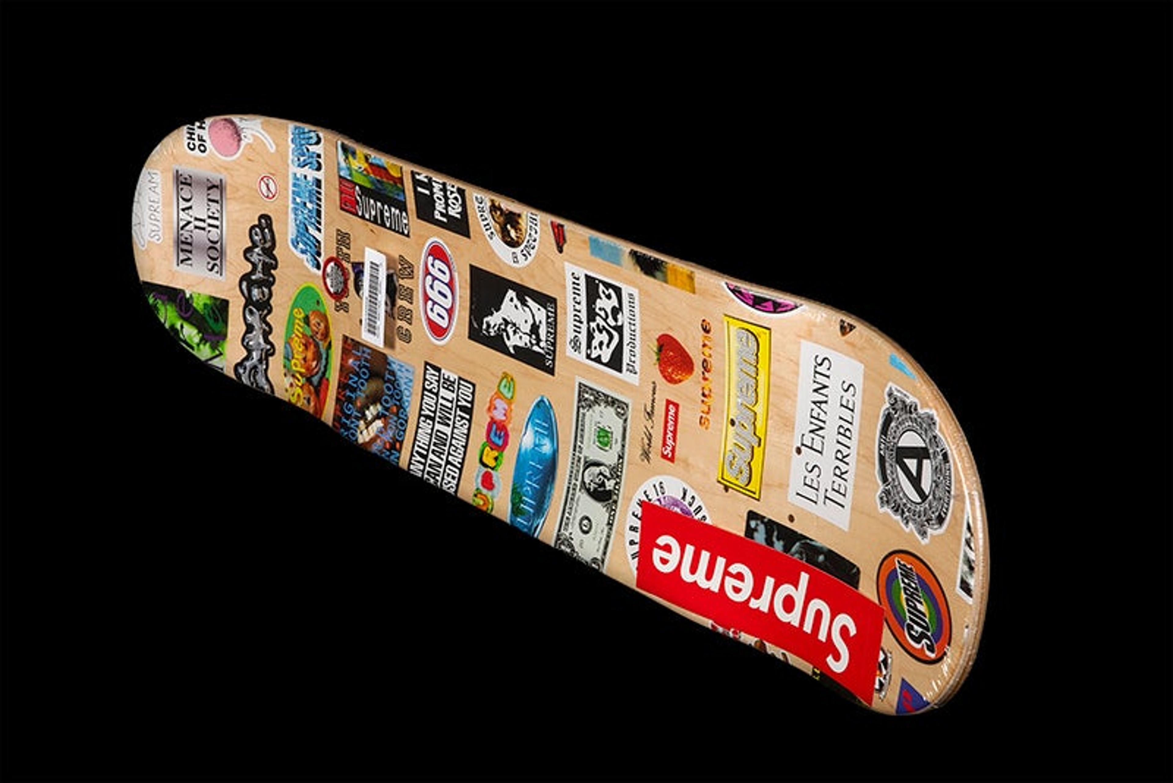 Supreme skateboard stickers