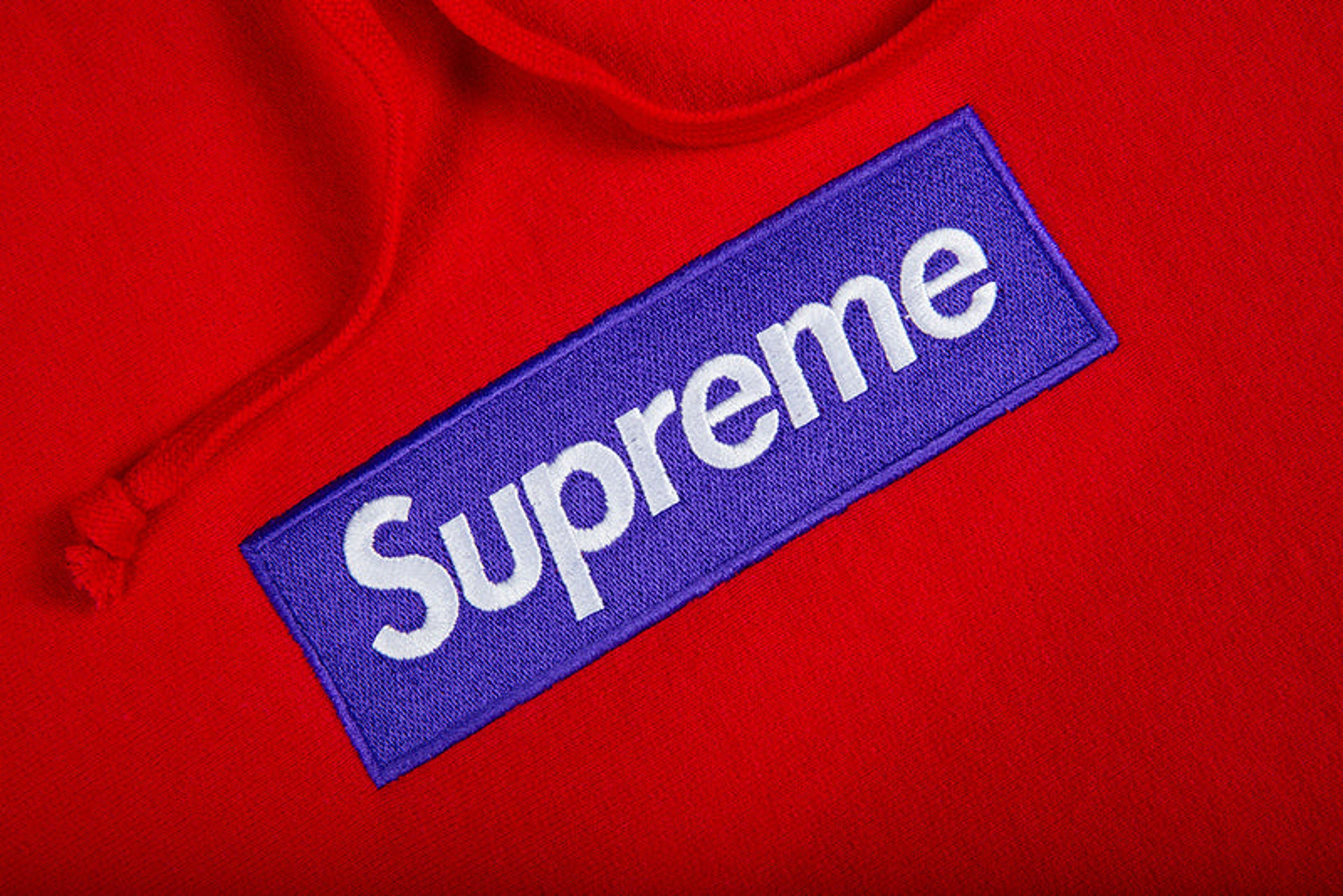 red supreme box logo
