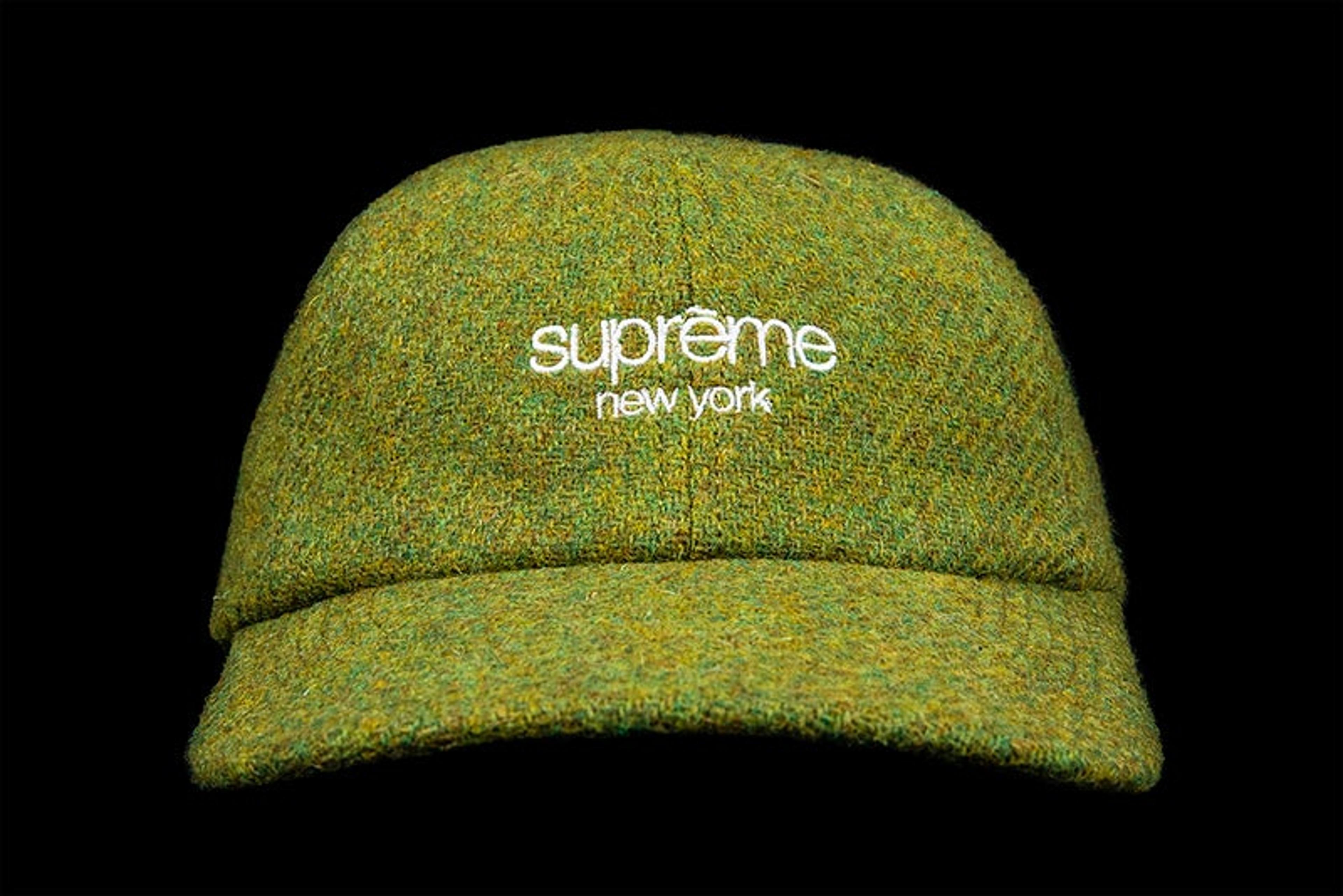 NTWRK - SUPREME X HARRIS TWEED CLASSIC LOGO 6-PANEL