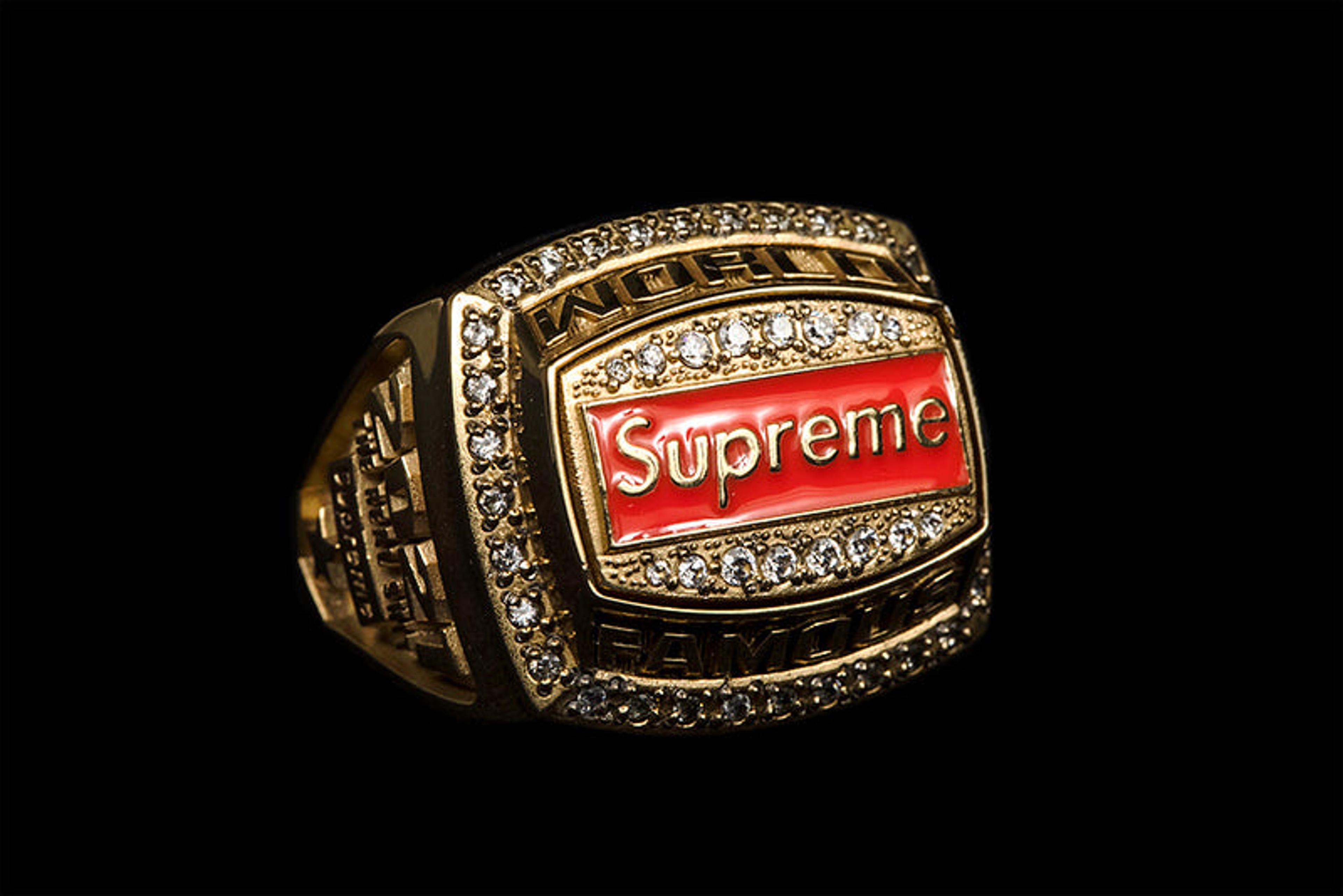 NTWRK - SUPREME JOSTENS WORLD FAMOUS CHAMPION RING