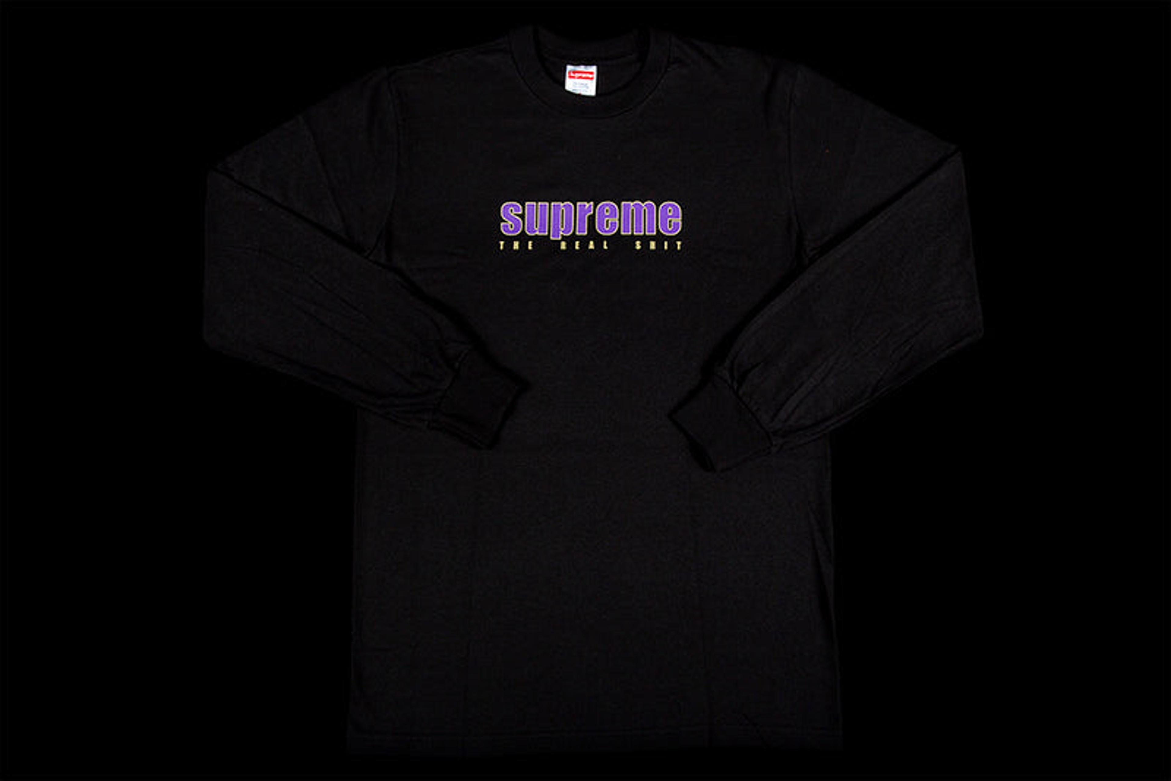 NTWRK - SUPREME THE REAL SHIT L/S TEE