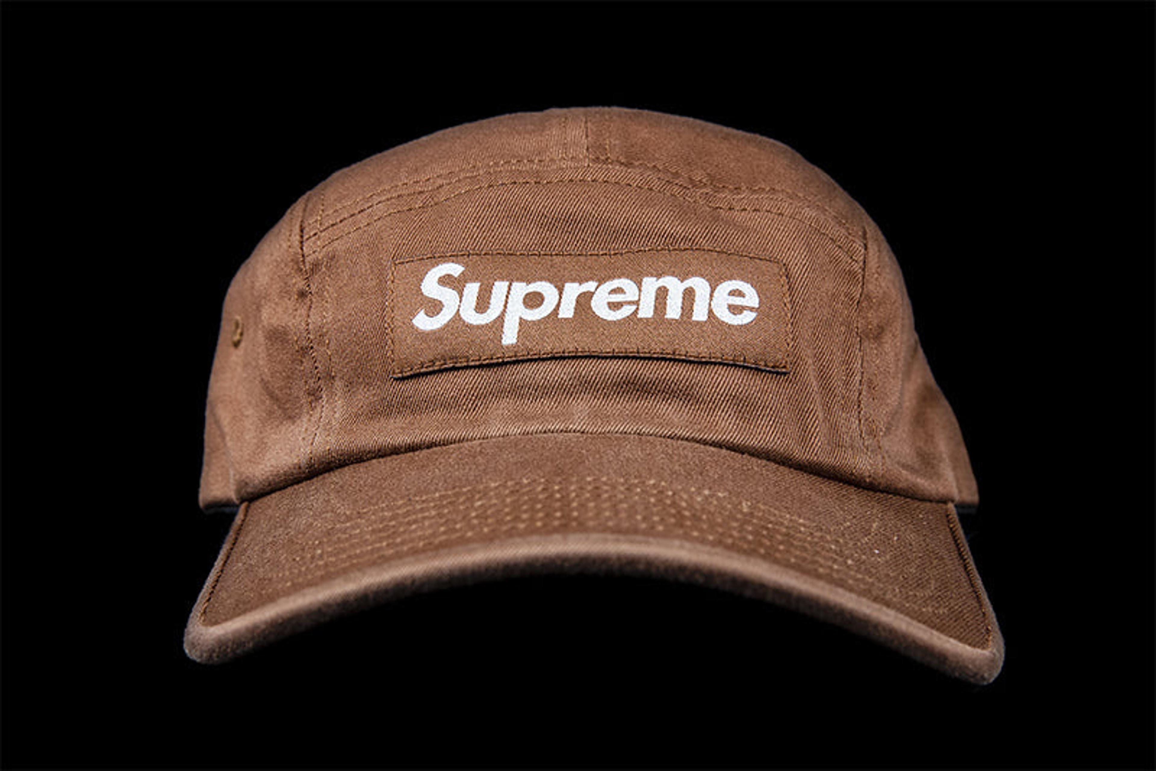 NTWRK - SUPREME WASHED CHINO TWILL CAMP CAP