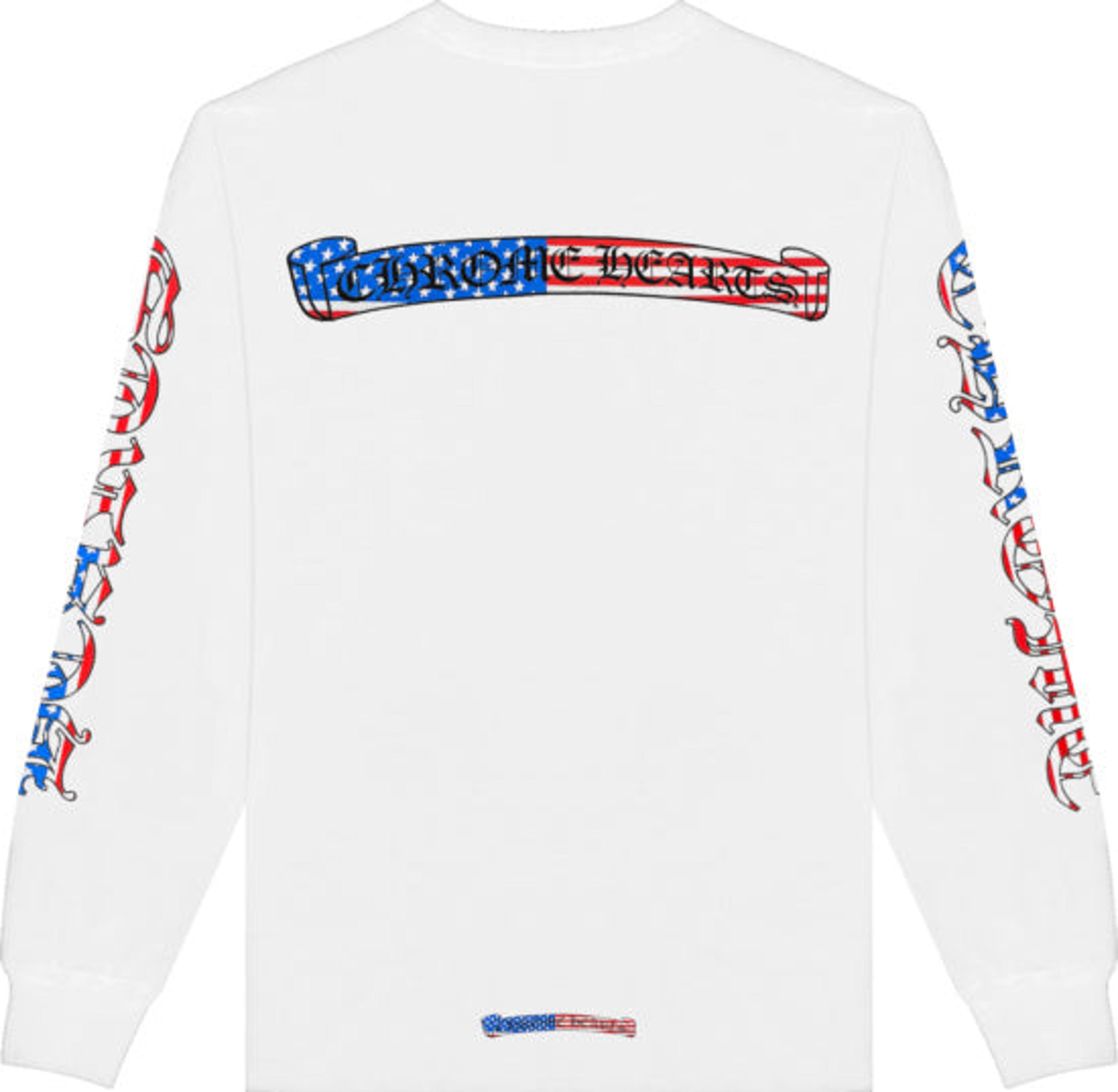 NTWRK - Chrome Hearts Matty Boy America Crewneck White