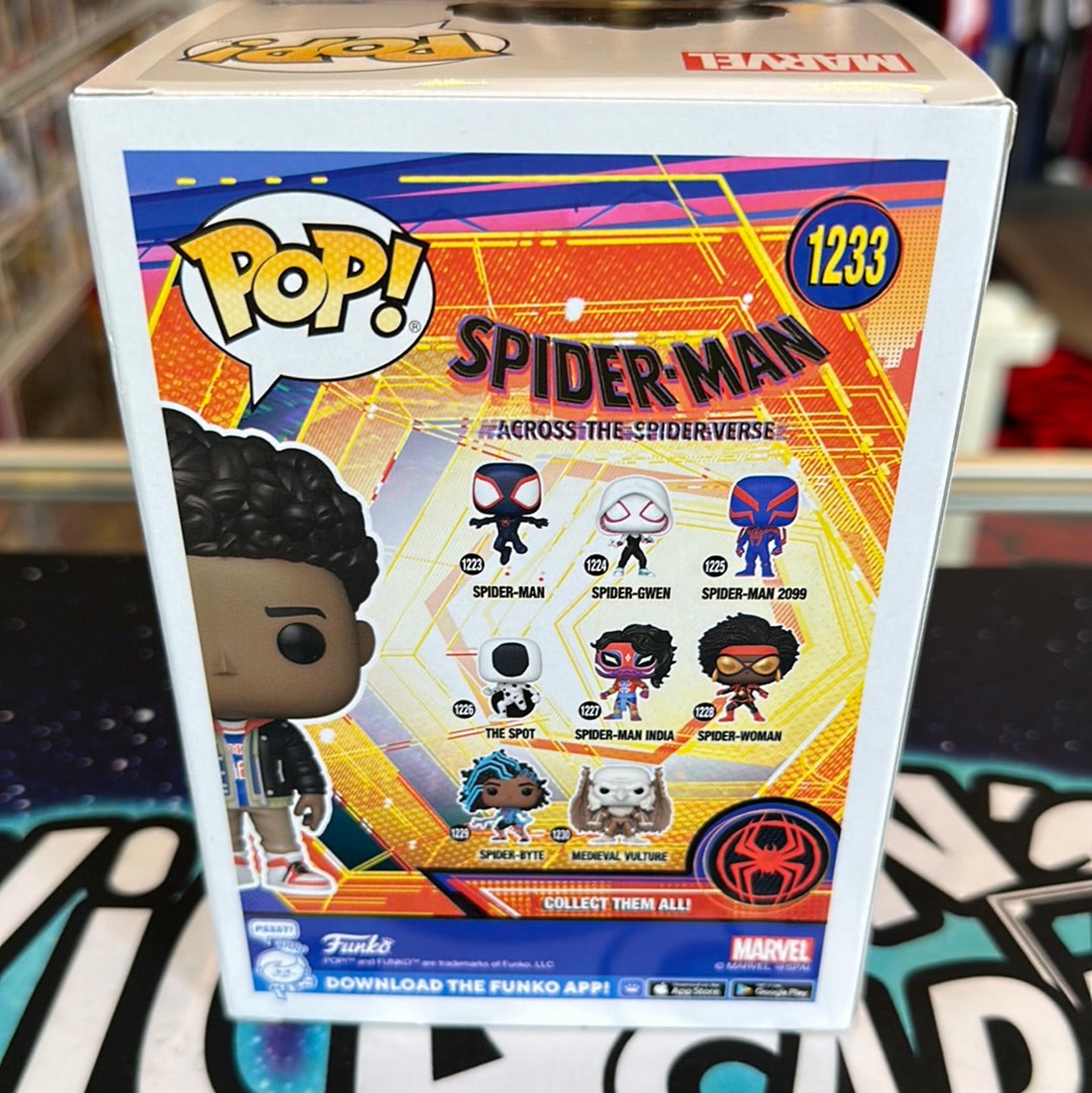 Alternate View 2 of Miles Morales Across The Spiderverse Funko Pop #1233
