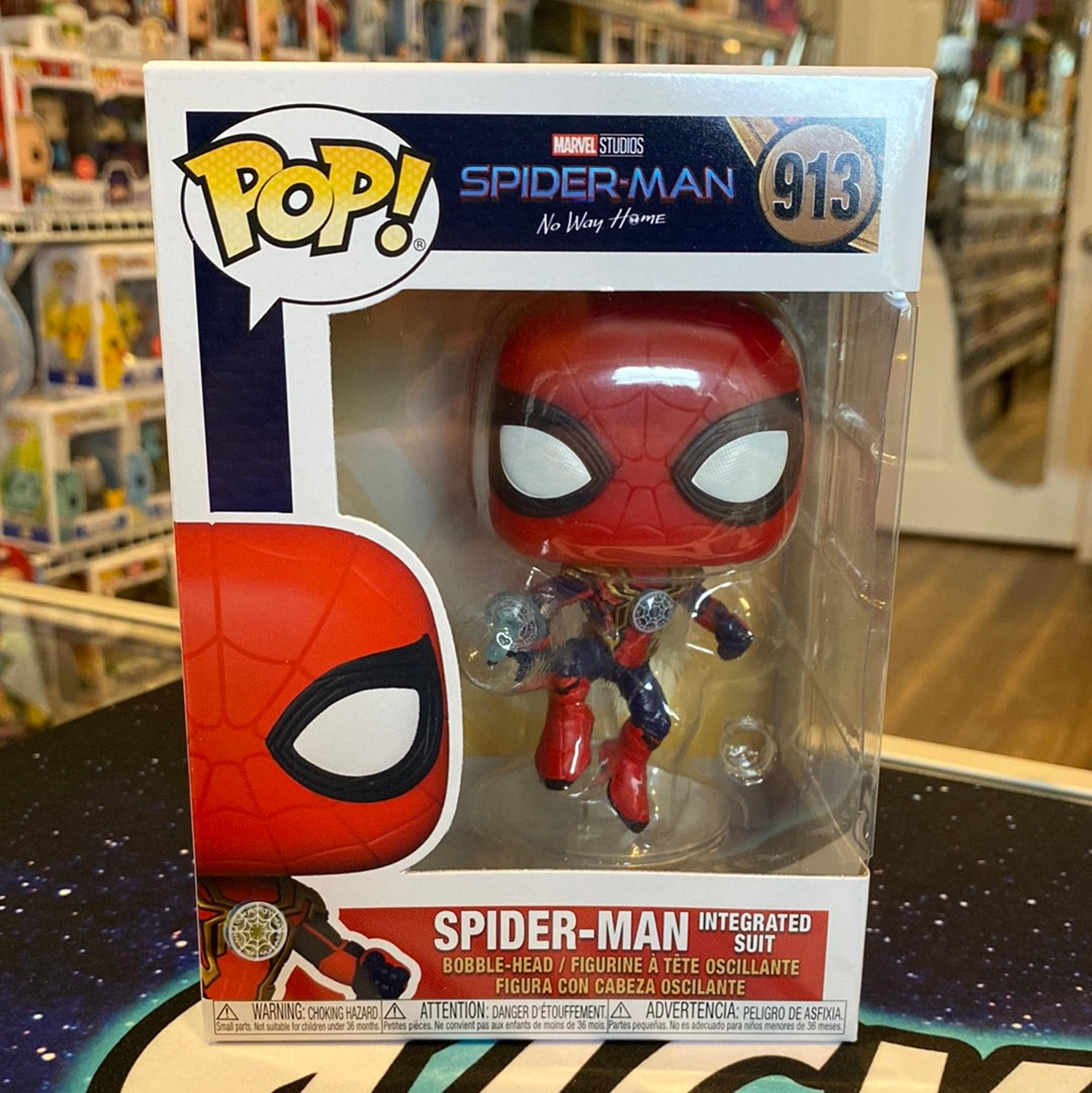 Spider-Man Integrated Suit Funko Pop 913