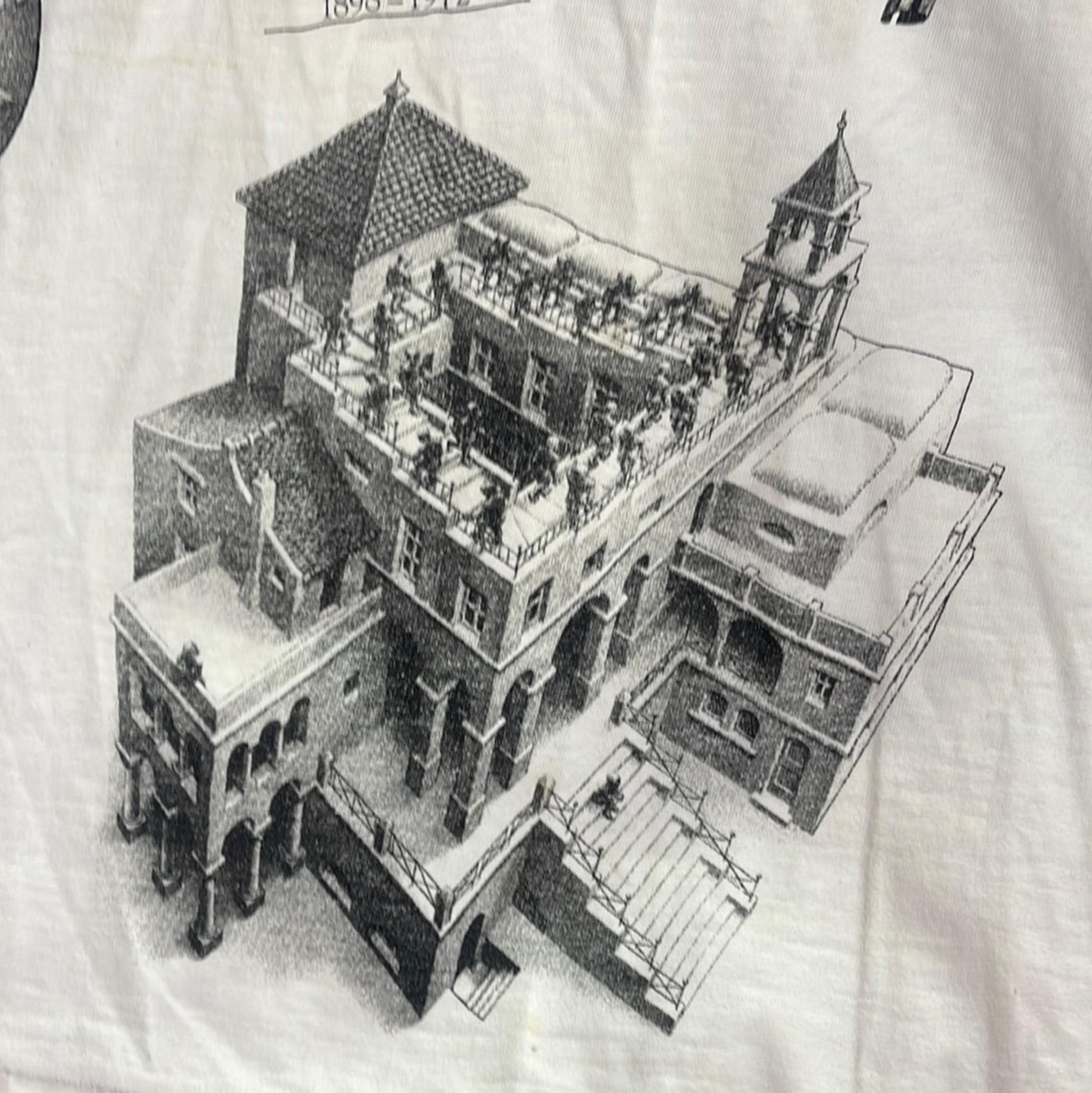 Alternate View 3 of Vintage 1990 M.C. Escher Andazia Shirt Large