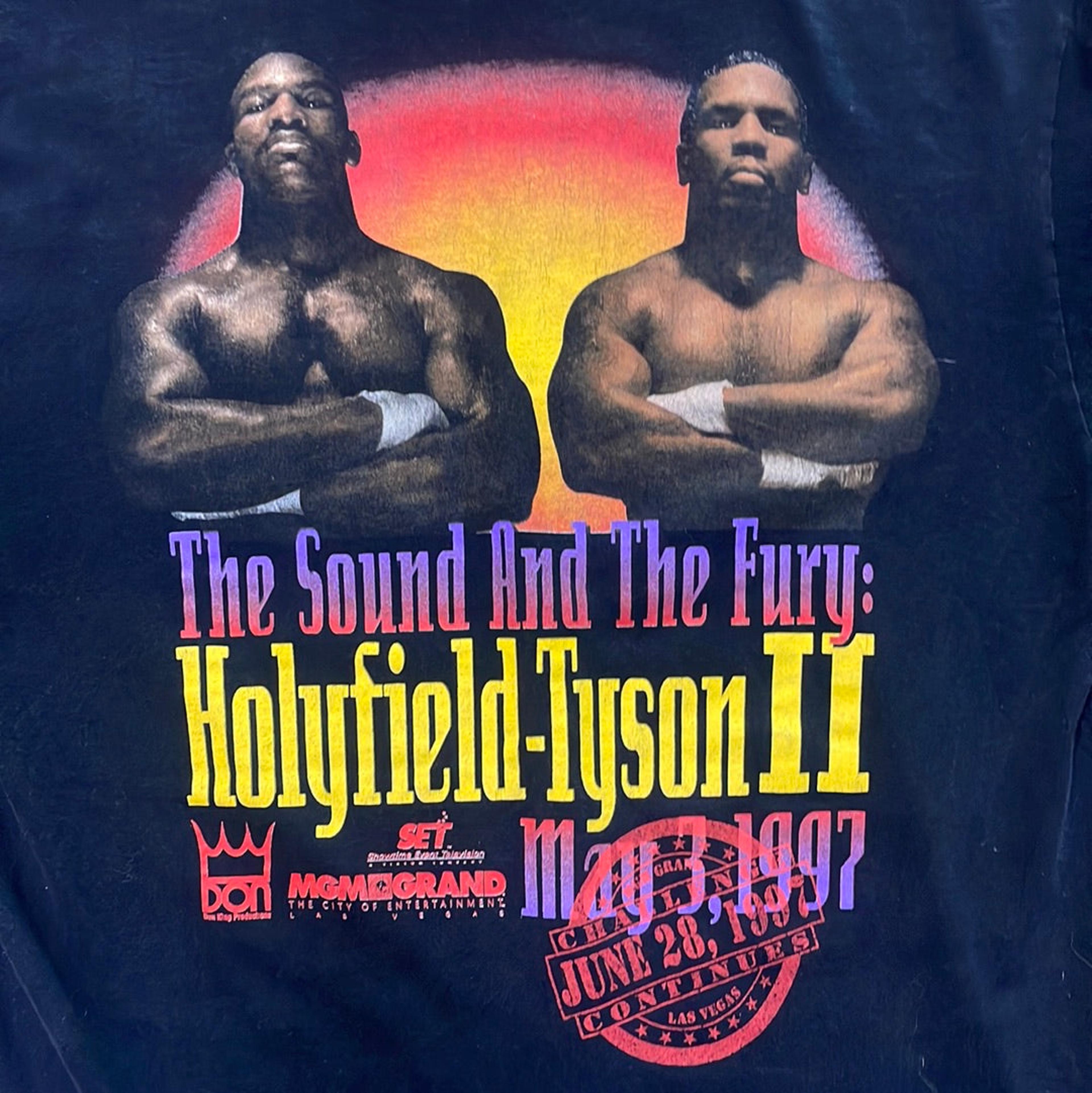 Alternate View 1 of Vintage 1996 Mike Tyson vs Holyfield The Sound and the Fury MGM 