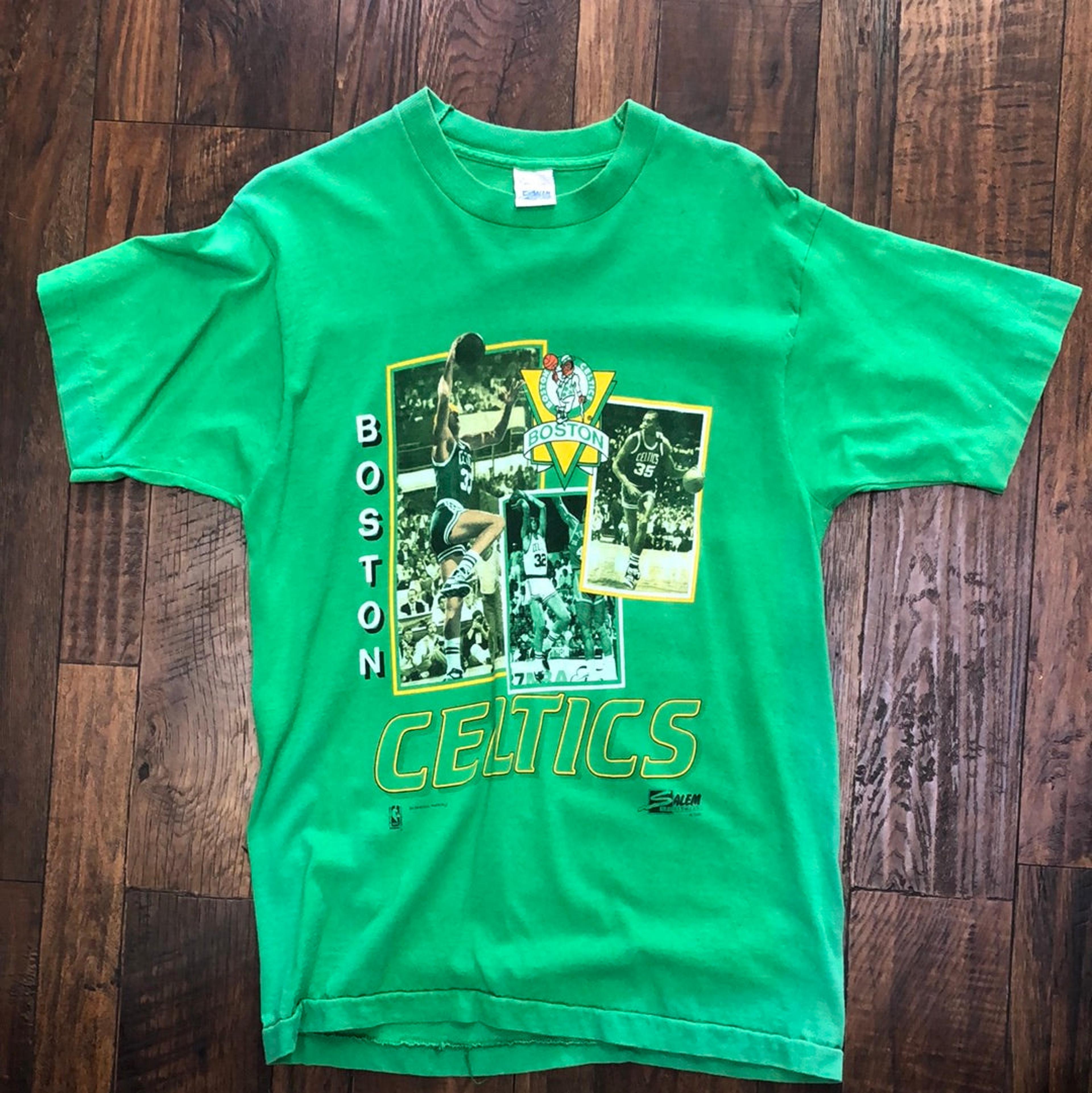 Vintage 1990 Boston Celtics Salem Sportswear Large
