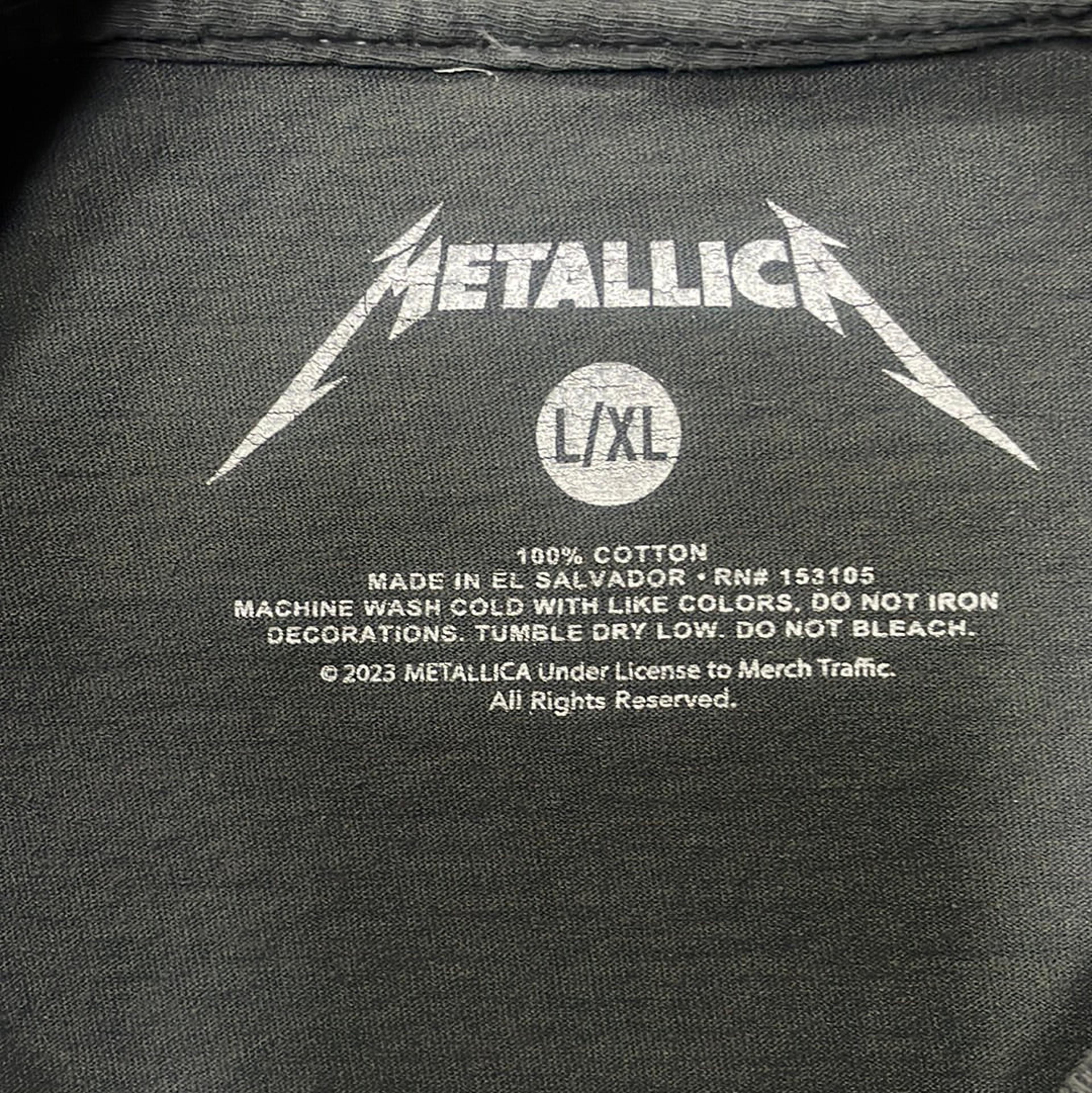 Alternate View 2 of Metallica Oversized Tee XL