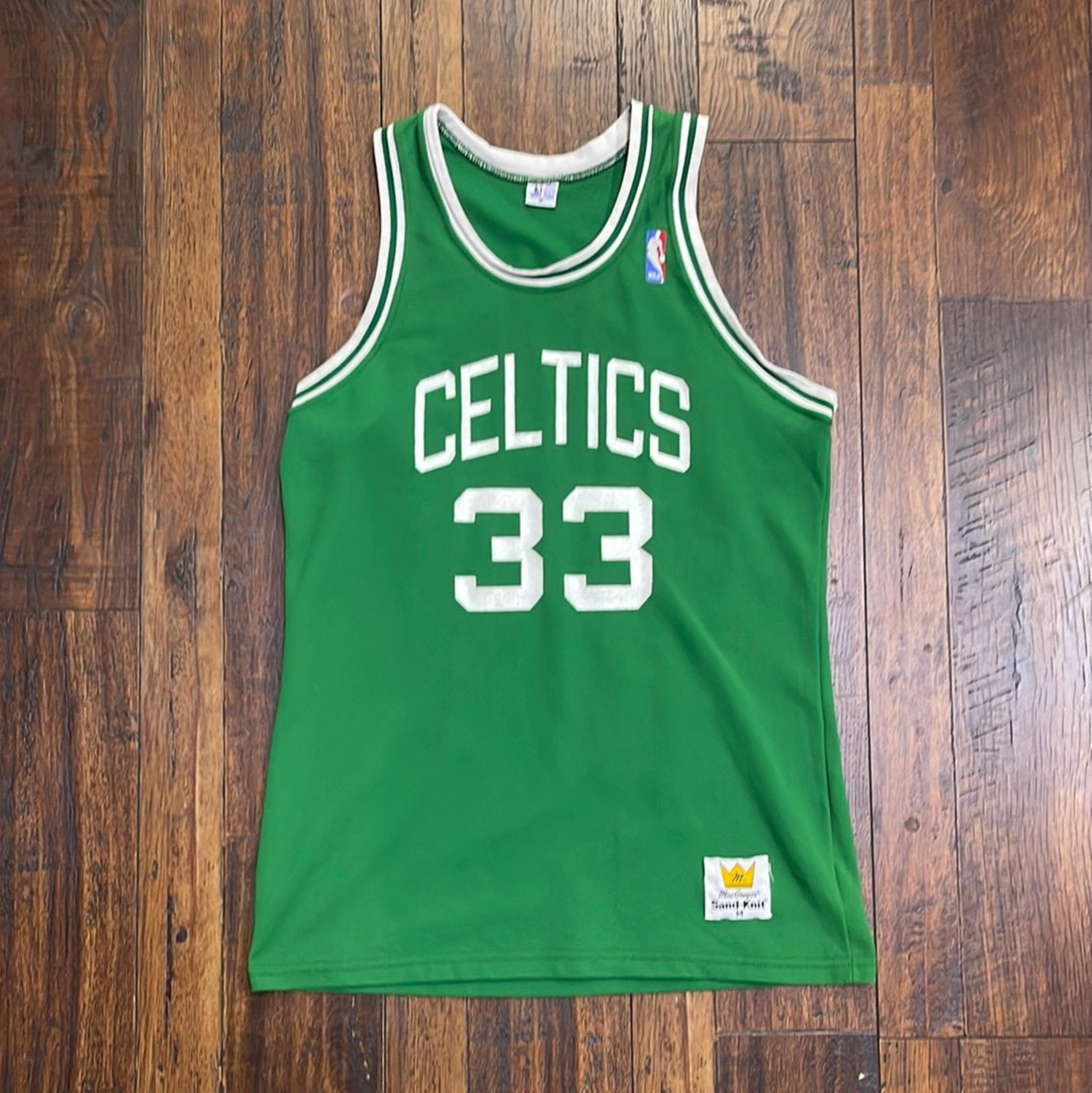 Vintage  1989/90 NBA Boston Celtics Larry Bird Macgregor Sand-Kn