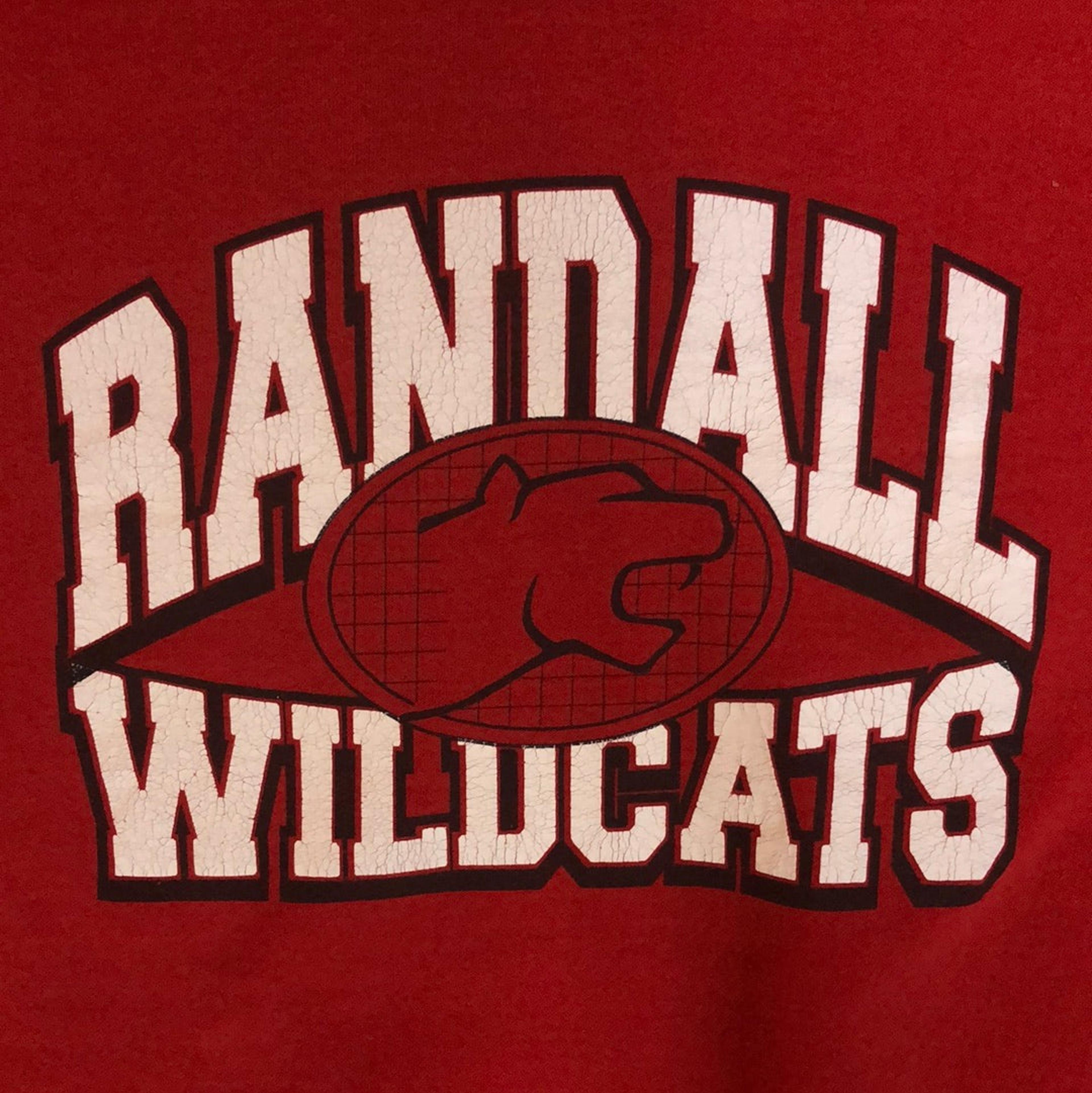 Alternate View 2 of Vintage Randall Wildcats Sweatshirt Large