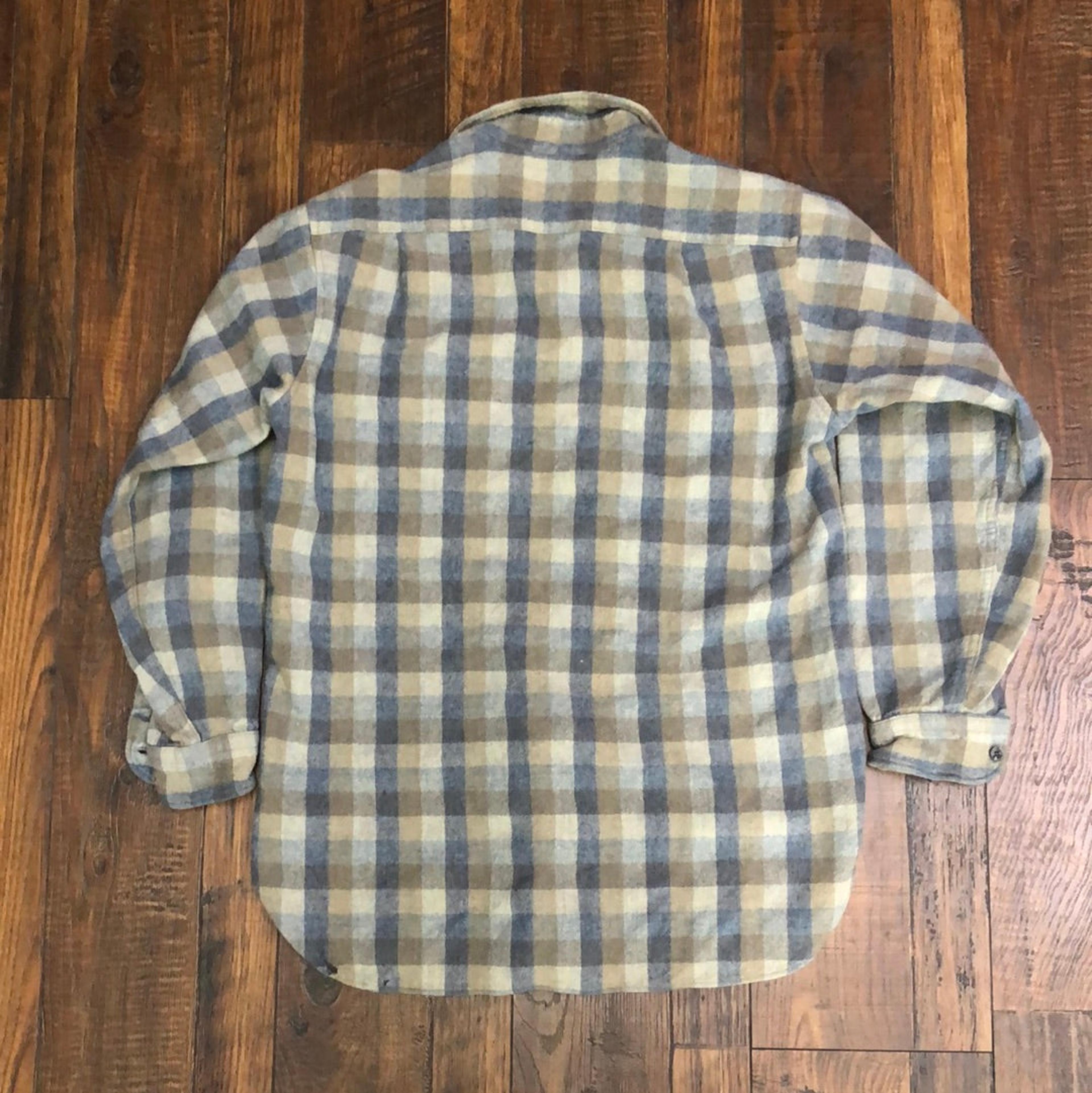 Alternate View 2 of Vintage Pendleton Wool Button Down Shirt M