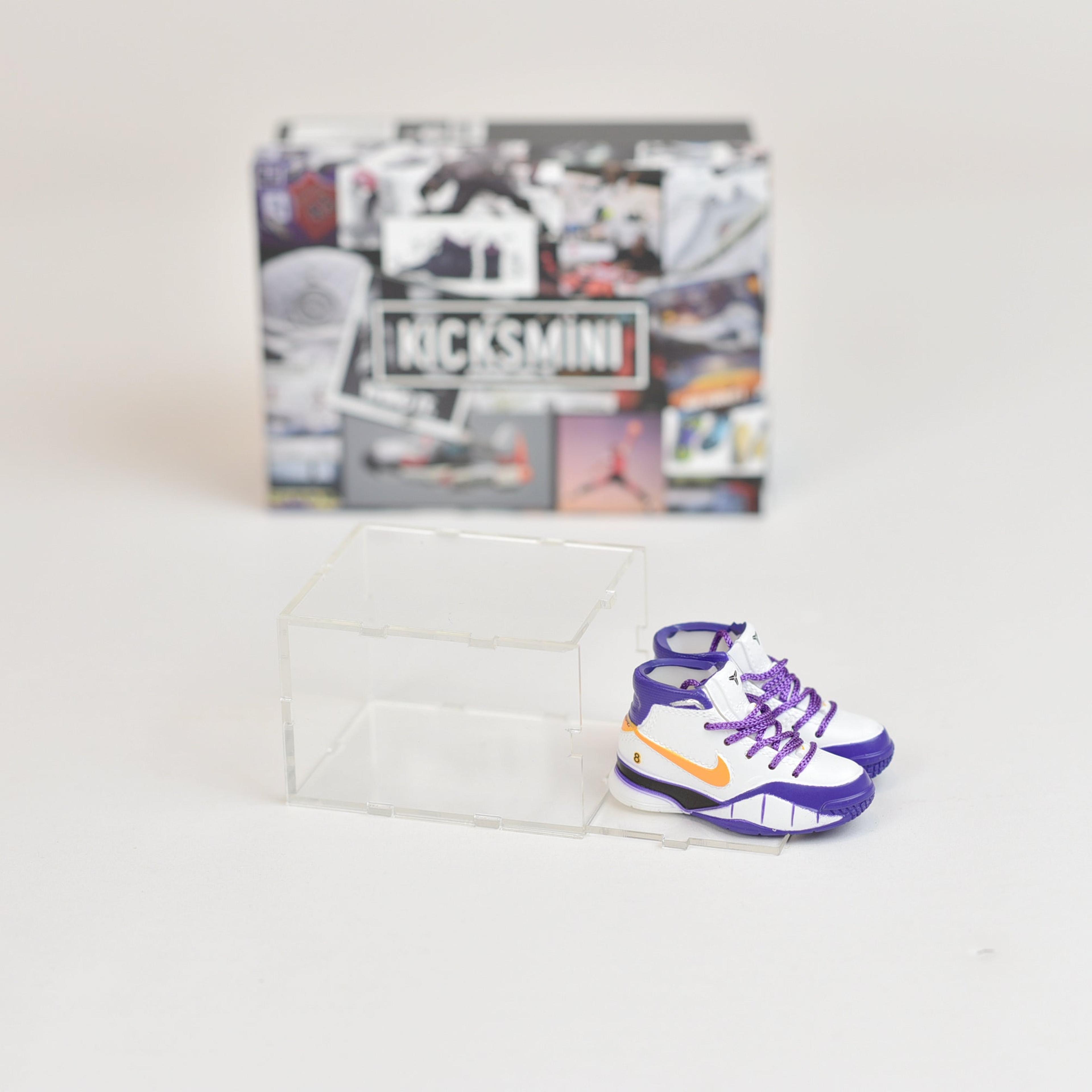 Alternate View 8 of Kobe Bryant/LeBron James/Steph Curry Mini Sneaker Collection wit
