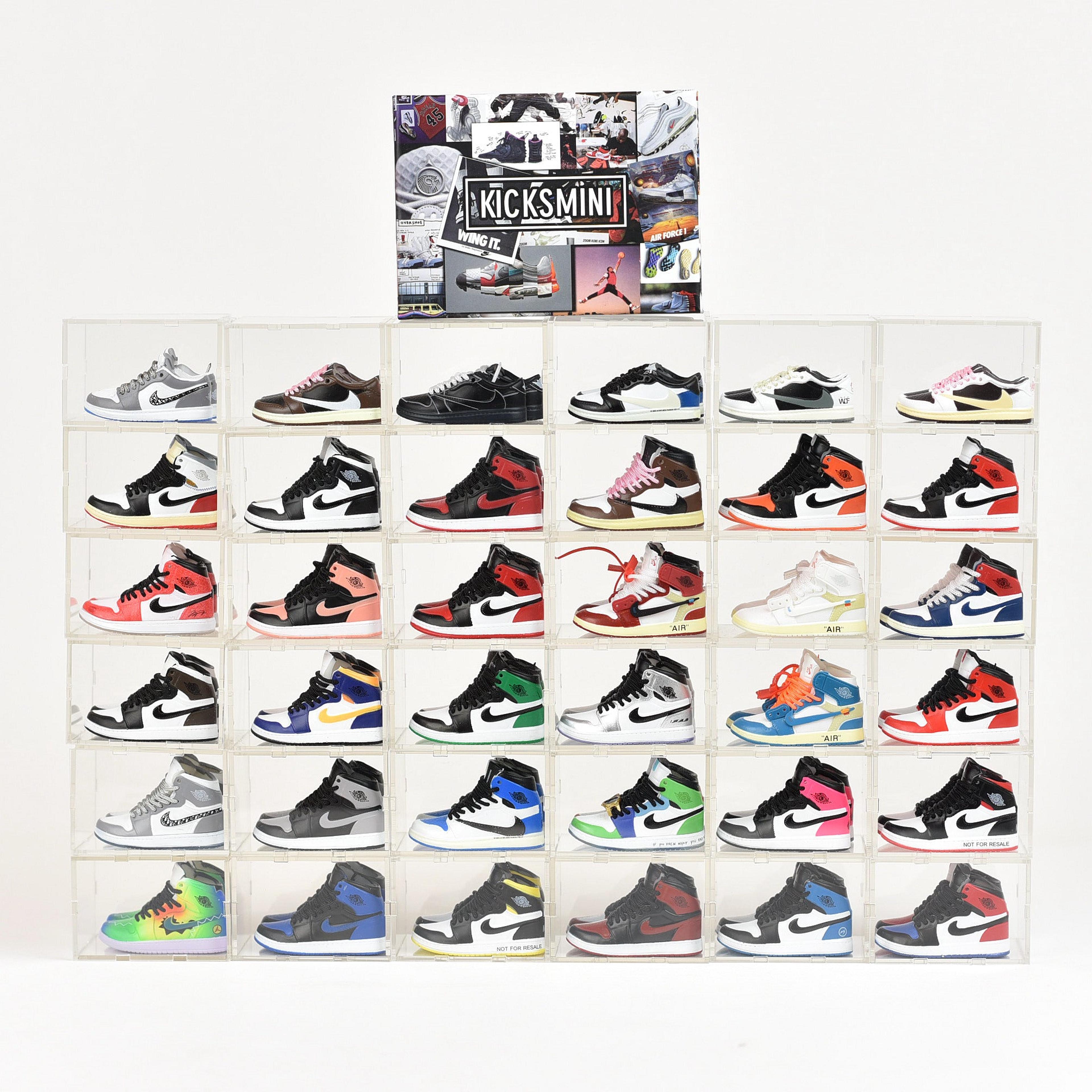 Alternate View 48 of AJ1 Mini Sneakers Collection with Display Case