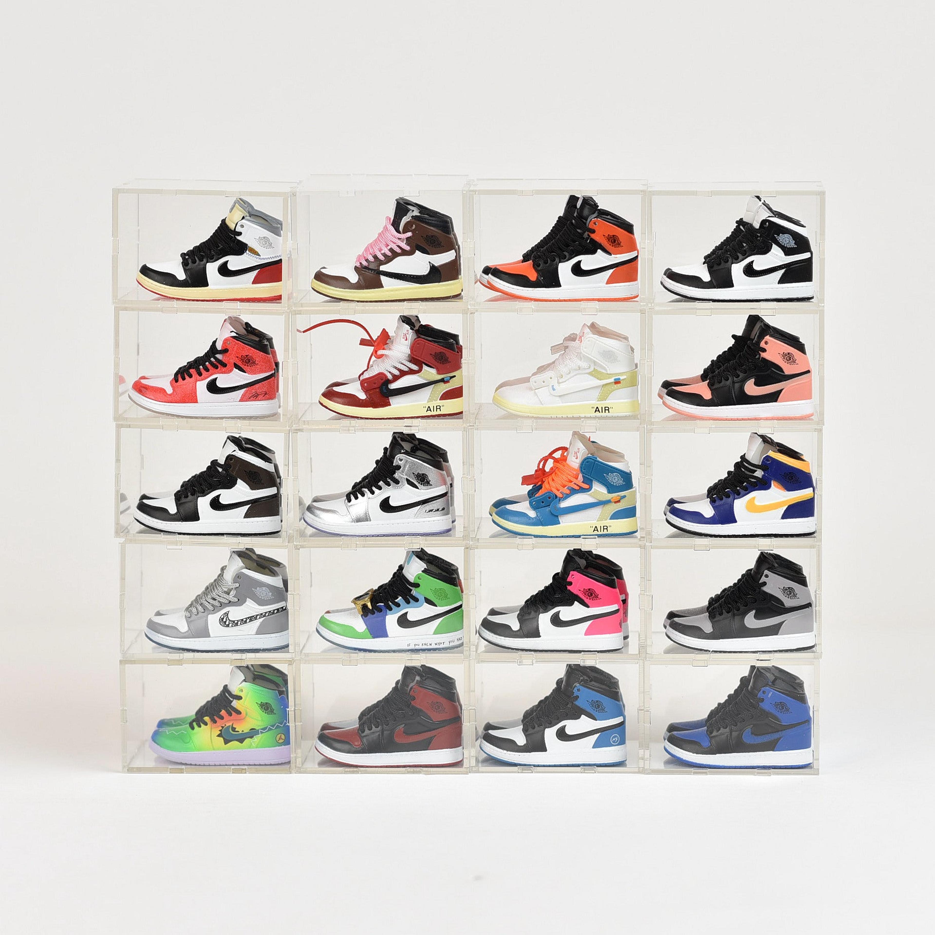 Alternate View 2 of AJ1 Mini Sneakers Collection with Display Case