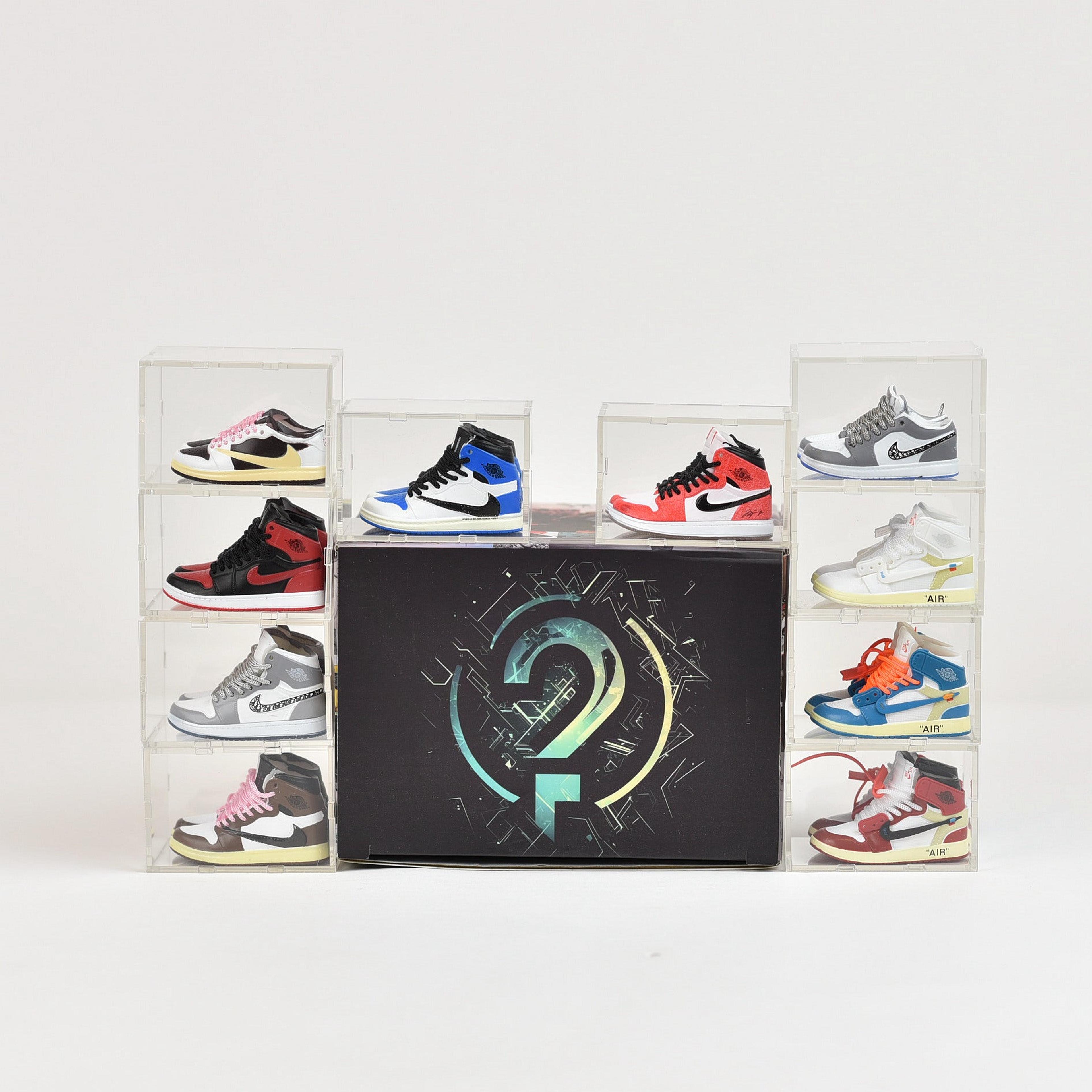 Alternate View 4 of AJ1 Mini Sneakers Collection with Display Case