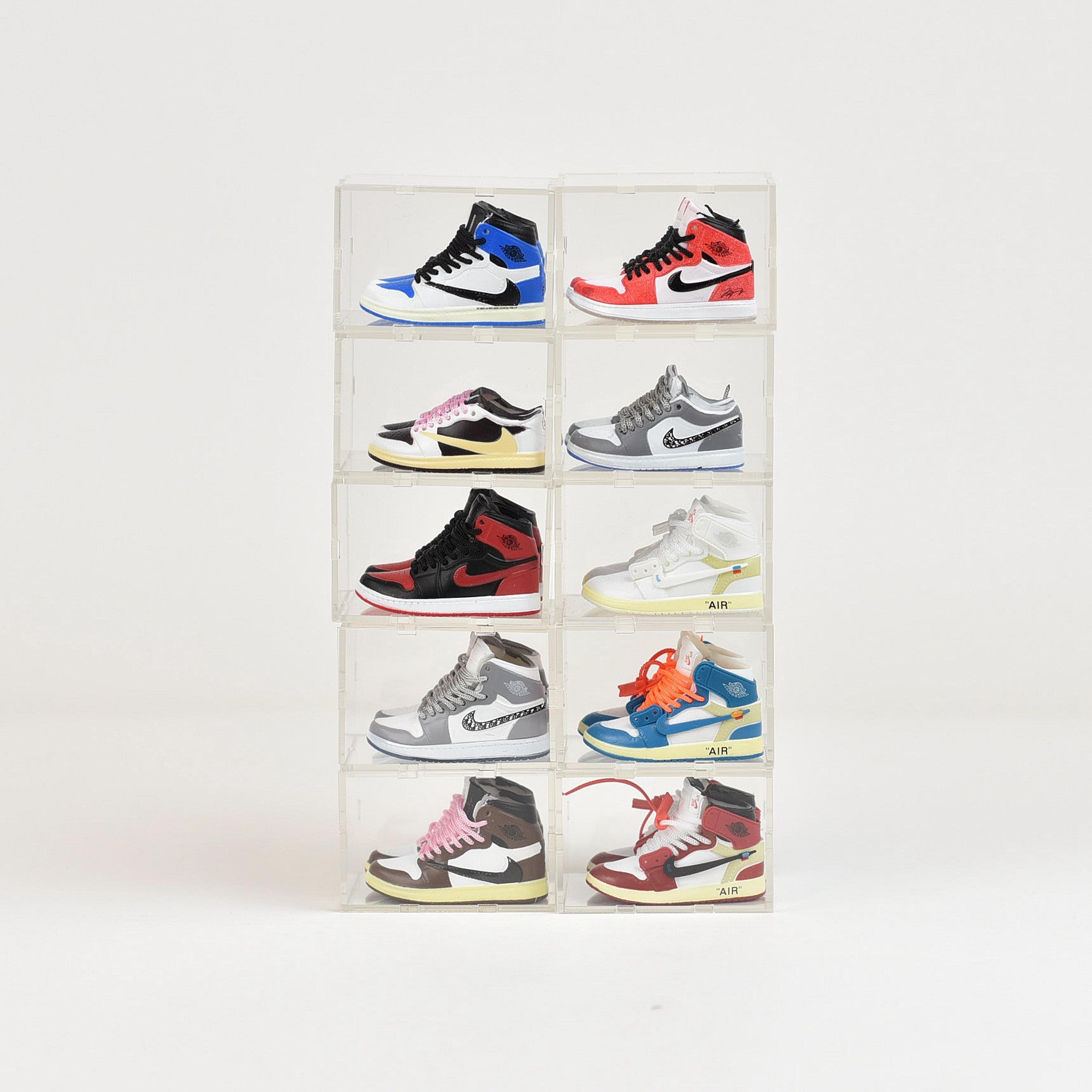 Alternate View 45 of AJ1 Mini Sneakers Collection with Display Case