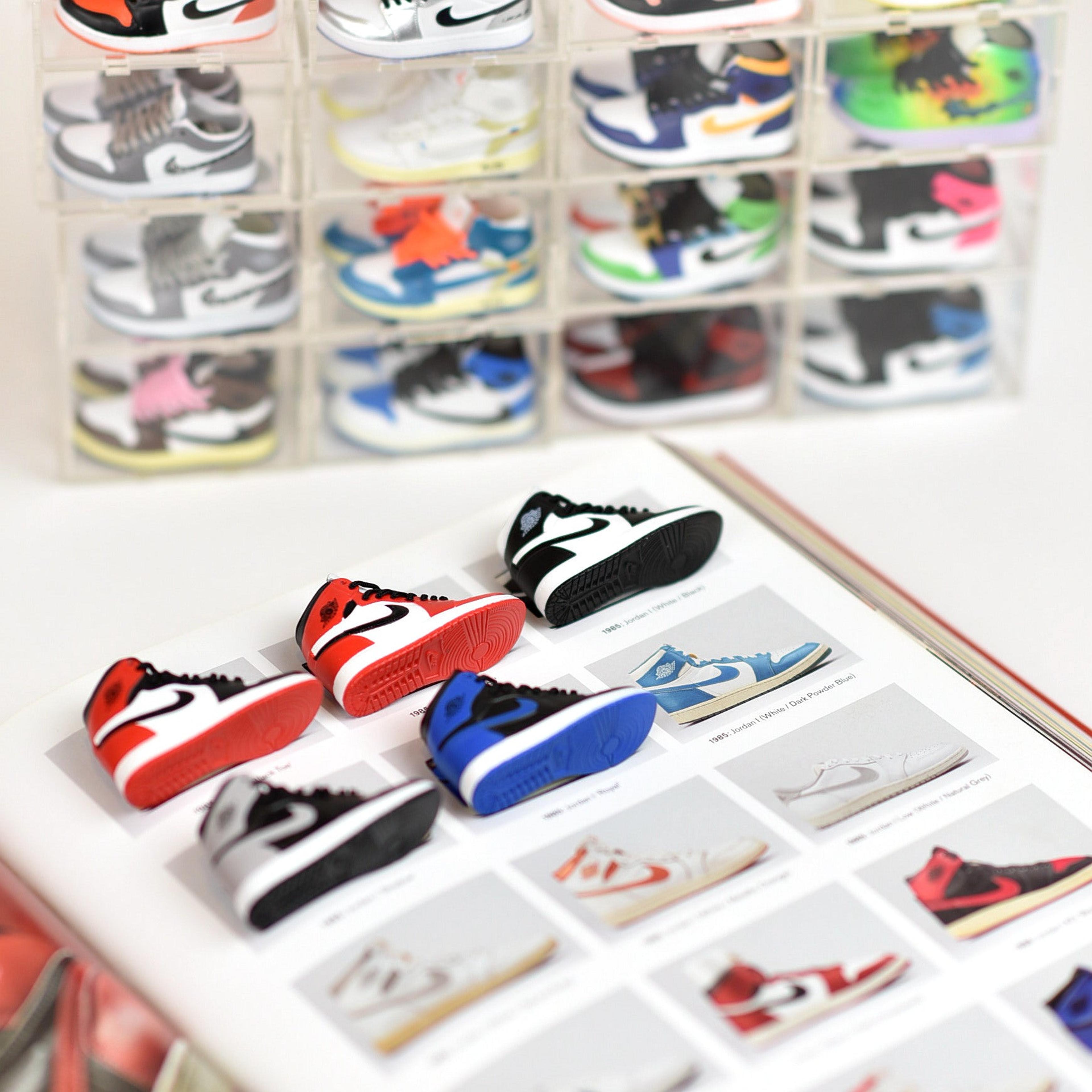 Alternate View 3 of AJ1 Mini Sneakers Collection with Display Case