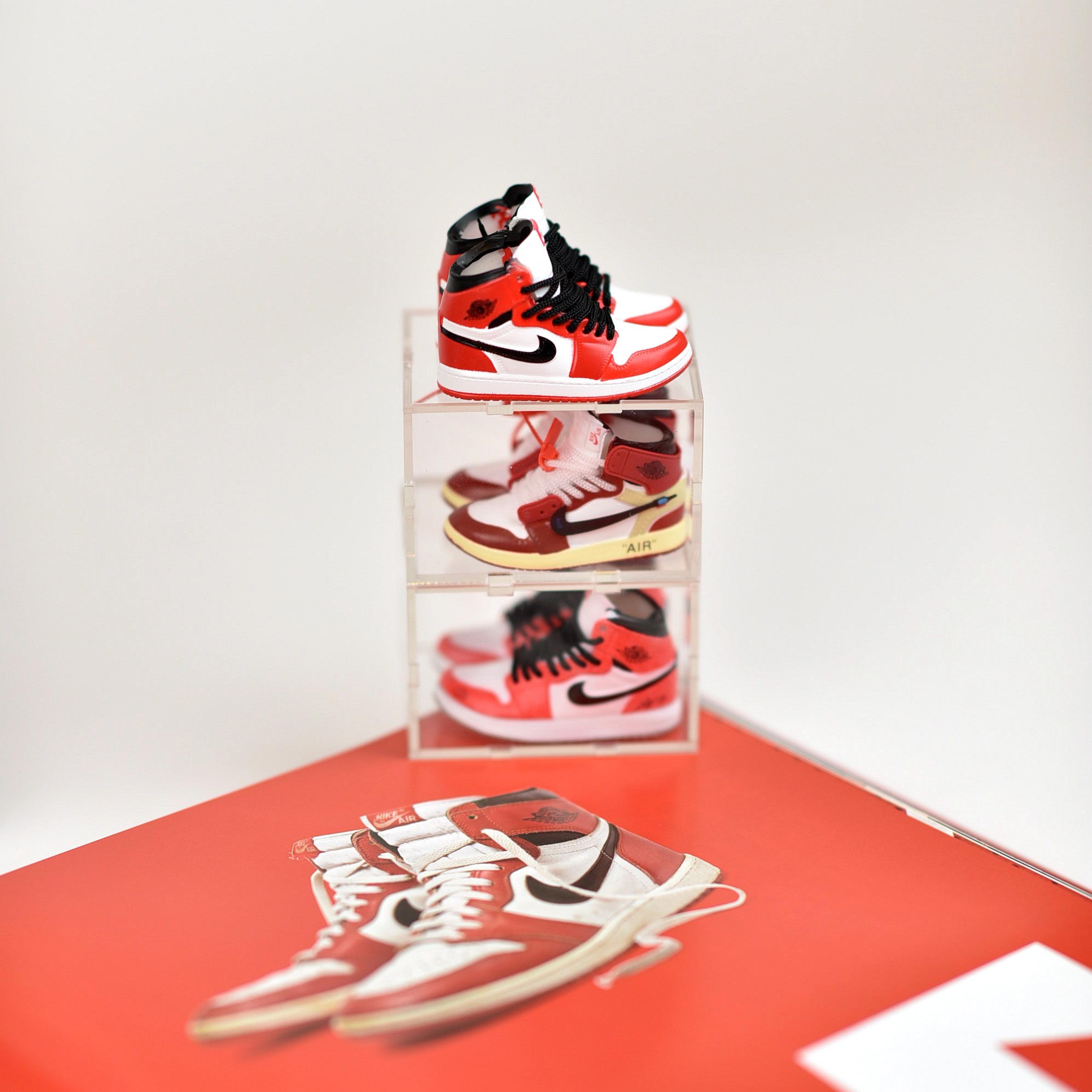 Alternate View 46 of AJ1 Mini Sneakers Collection with Display Case