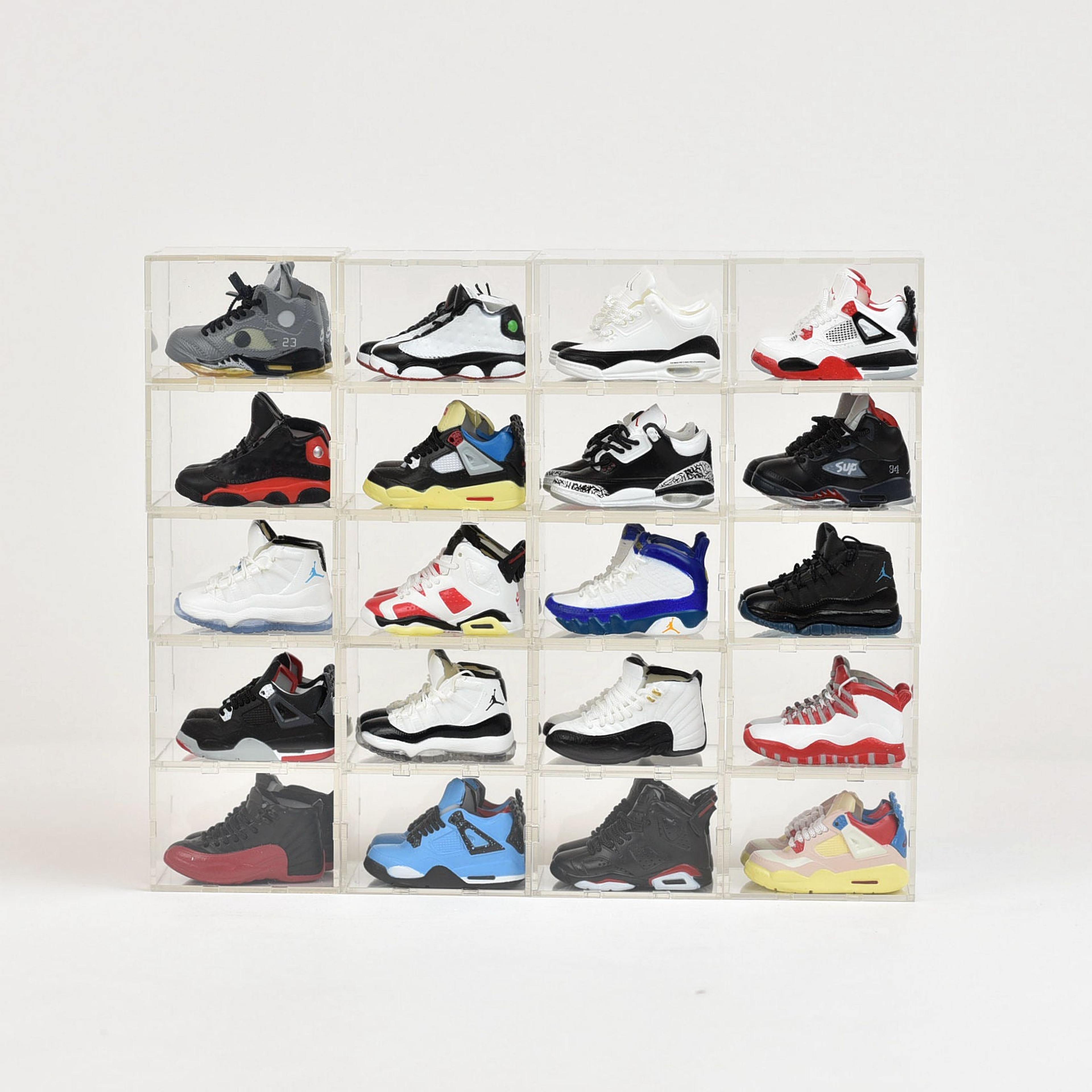 Alternate View 6 of AJ2-AJ13 Mini Sneakers Collection with Display Case