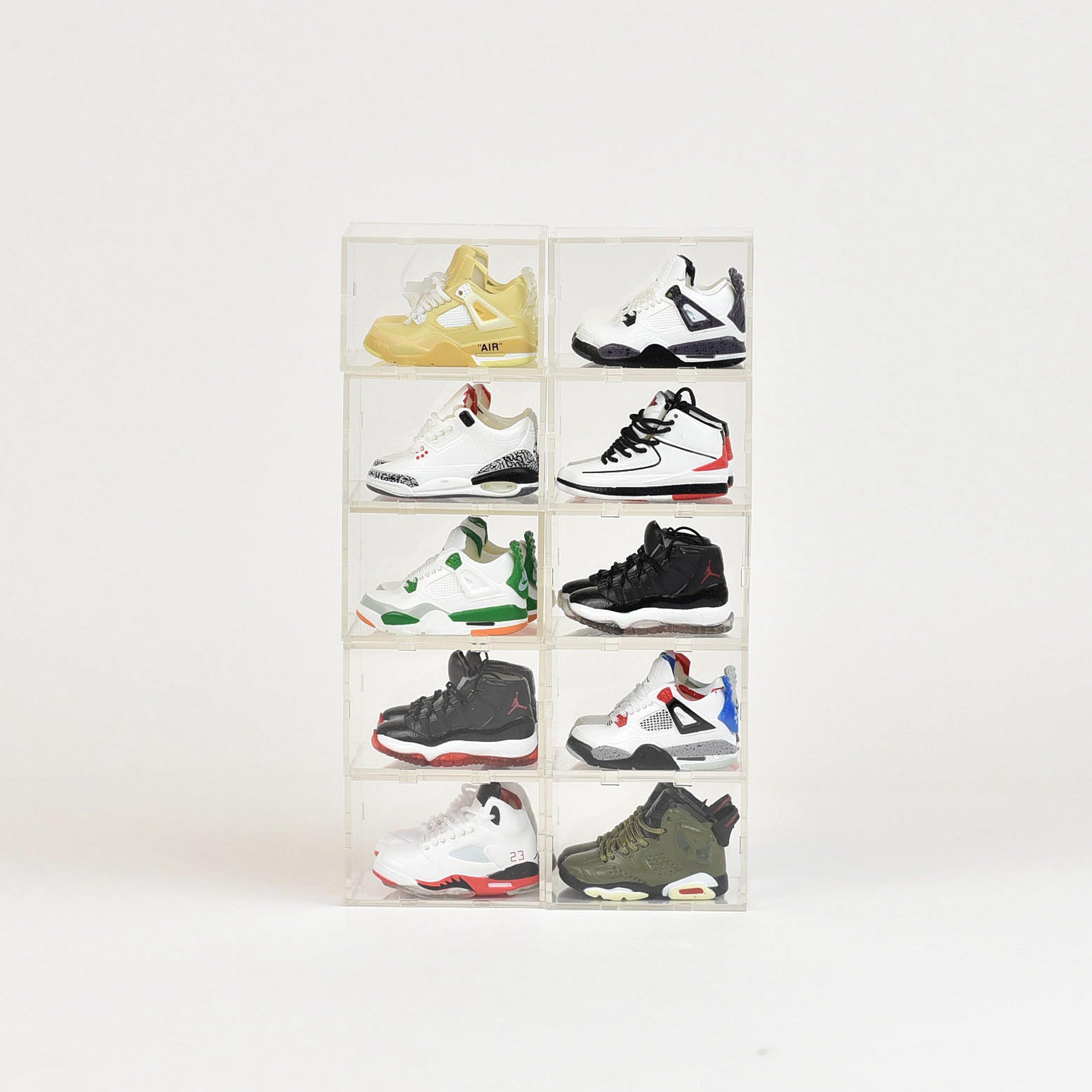 Alternate View 46 of AJ2-AJ13 Mini Sneakers Collection with Display Case