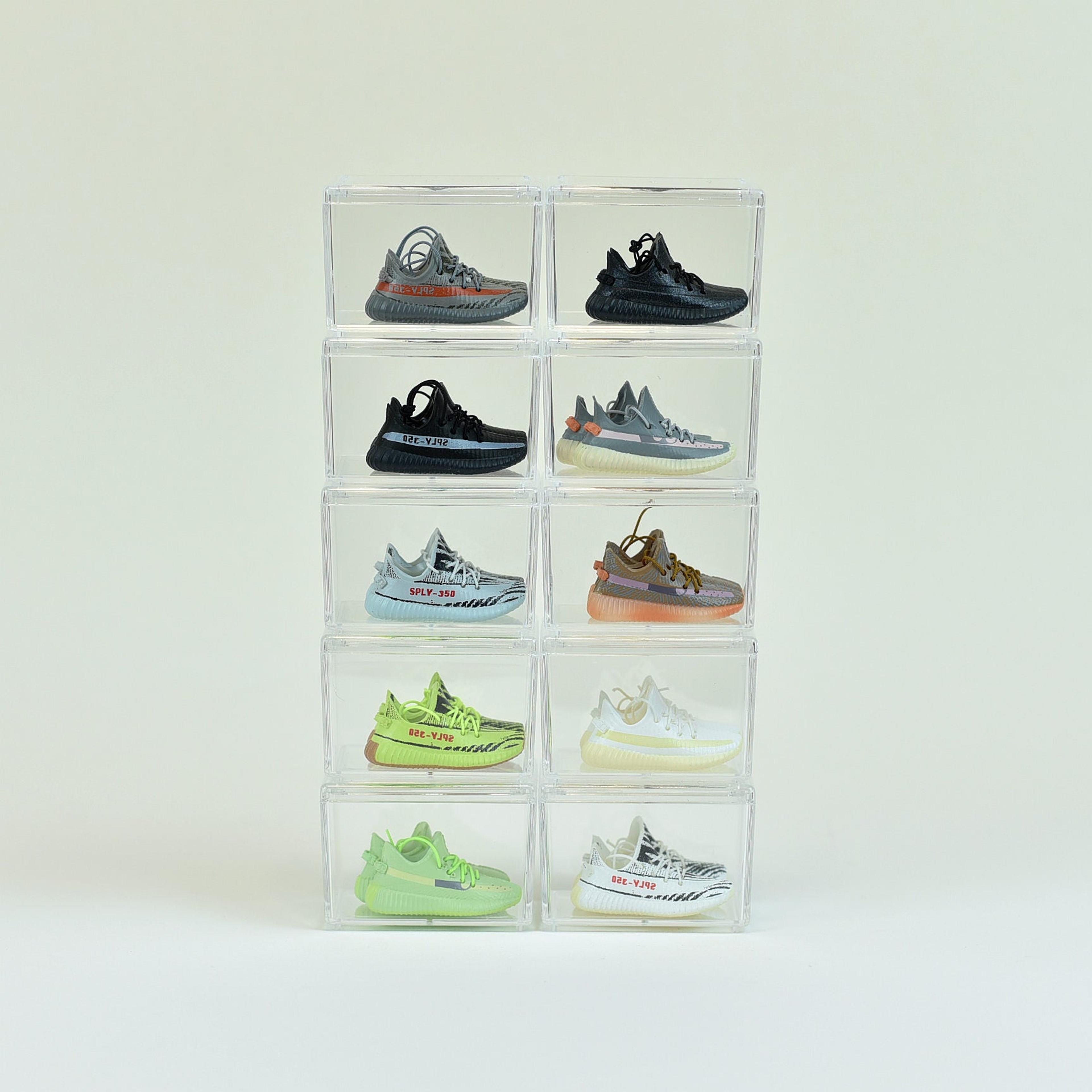 Alternate View 28 of Yeezy/NMD Mini Sneakers Collection with Display Case