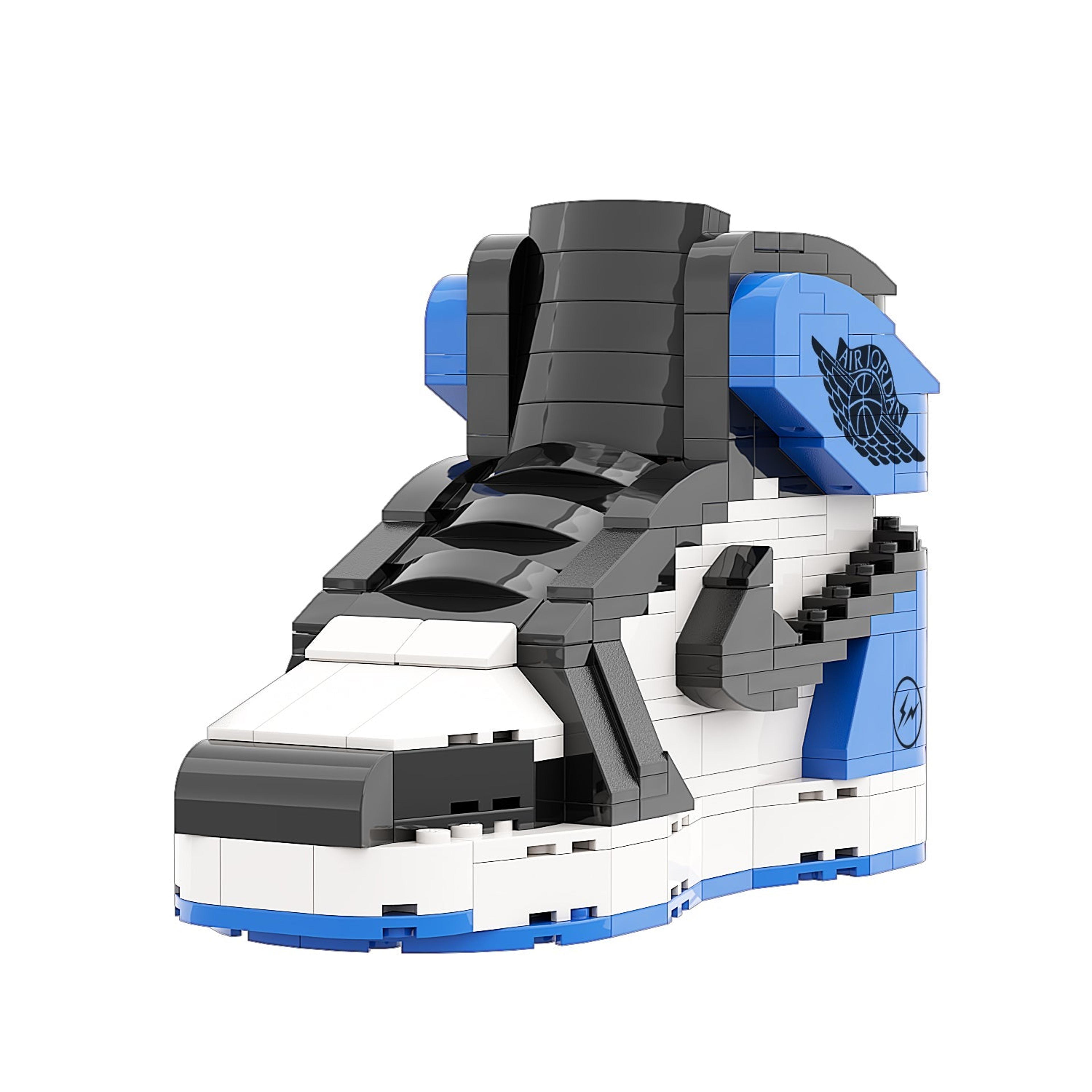 Alternate View 2 of REGULAR "AJ1 Fragment" Sneaker Bricks with Mini Figure