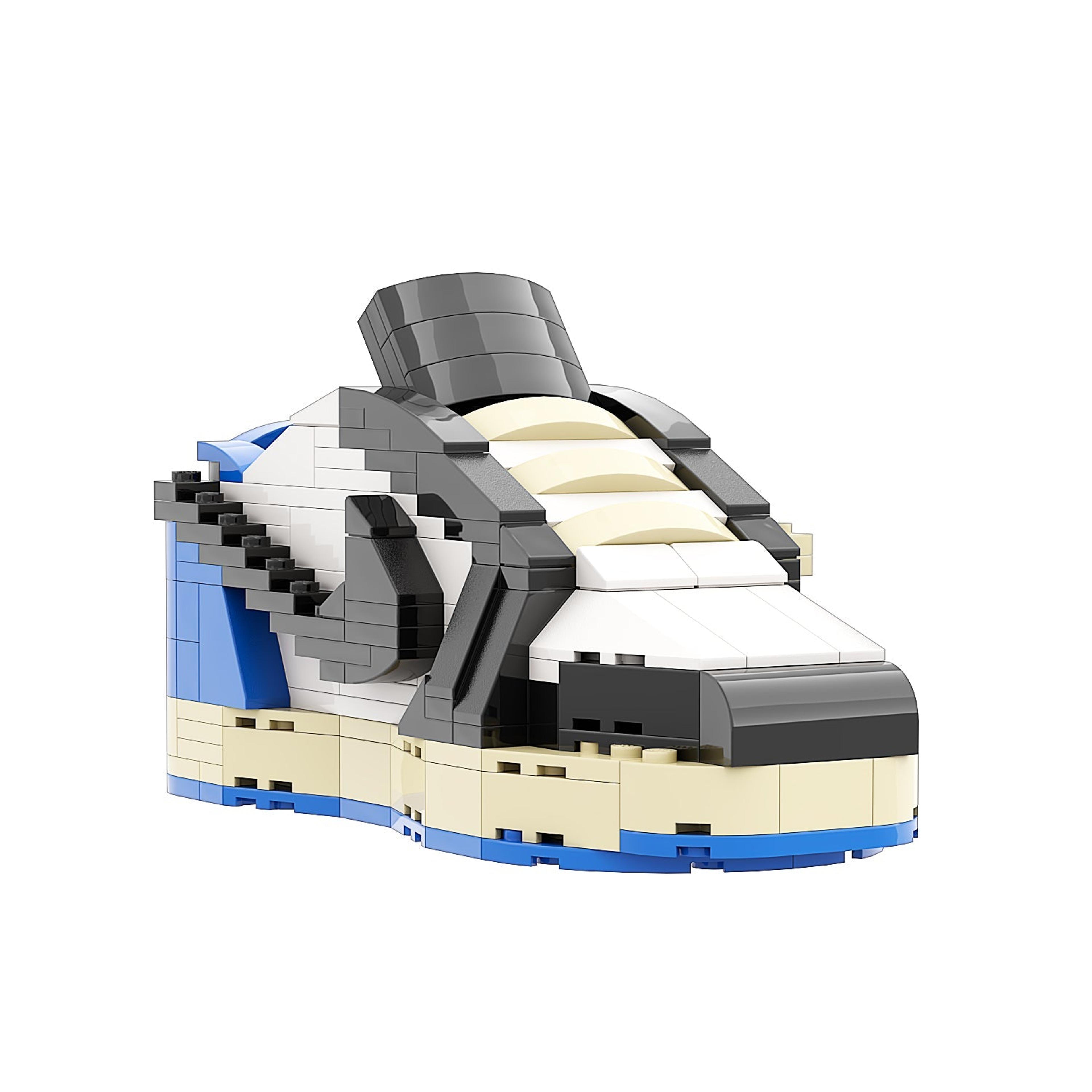 Alternate View 6 of REGULAR "AJ1 TS x Fragment Low" Sneaker Bricks with Mini Figure