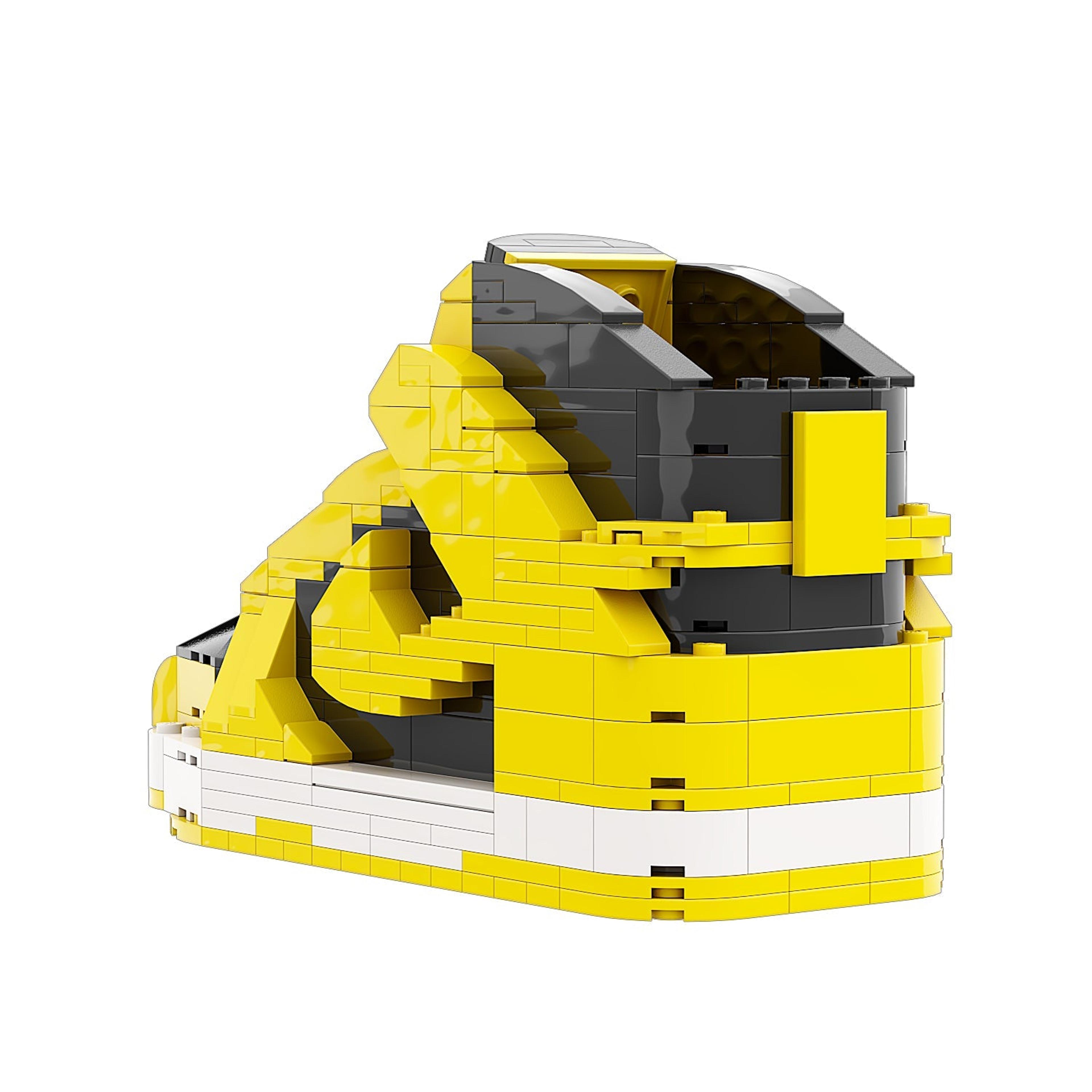 Alternate View 3 of REGULAR  "Dunk High Wutang" Sneaker Bricks with Mini Figure