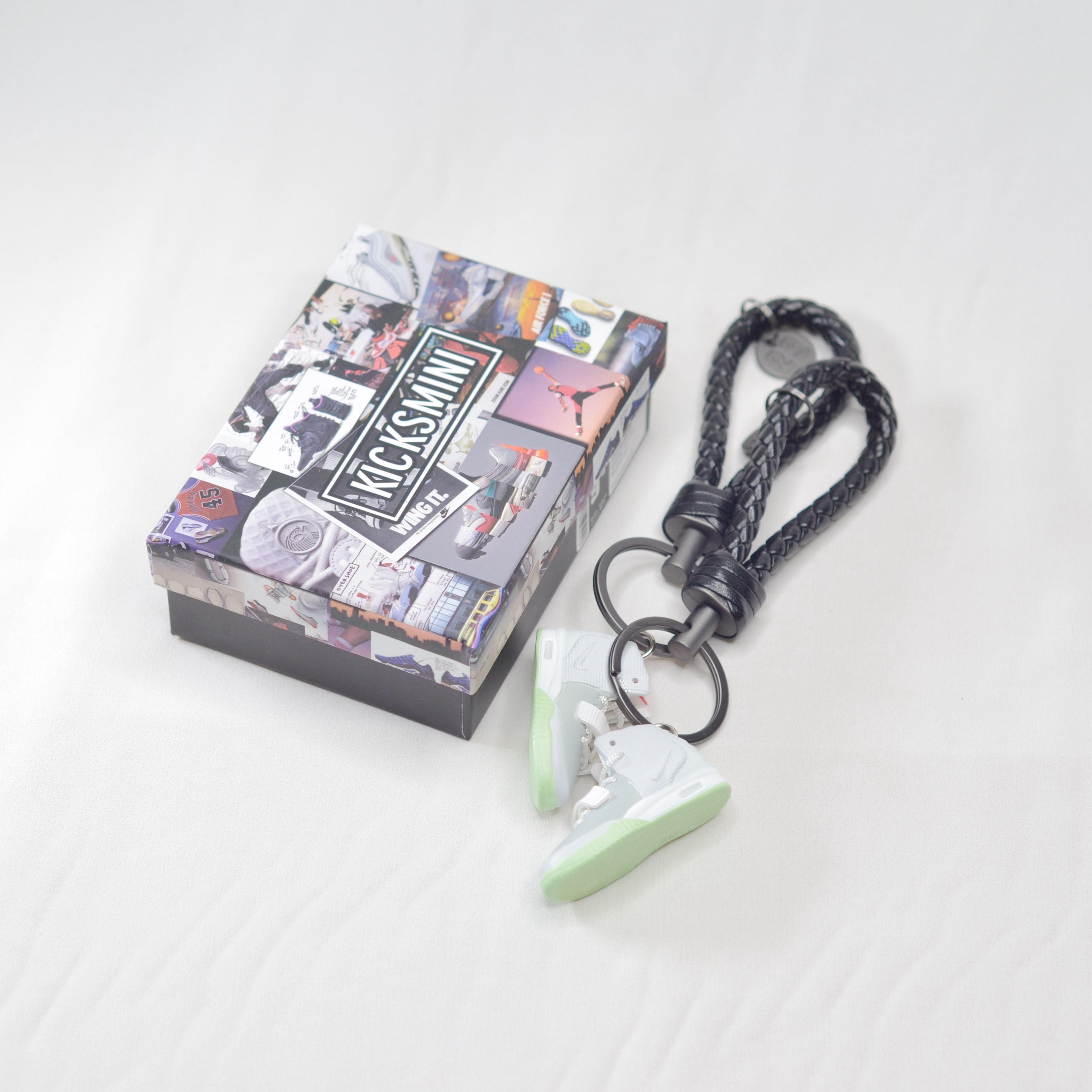 Alternate View 5 of Yeezy/NMD Collaboration 3D Mini Sneakers Keychain with BV Rope/B