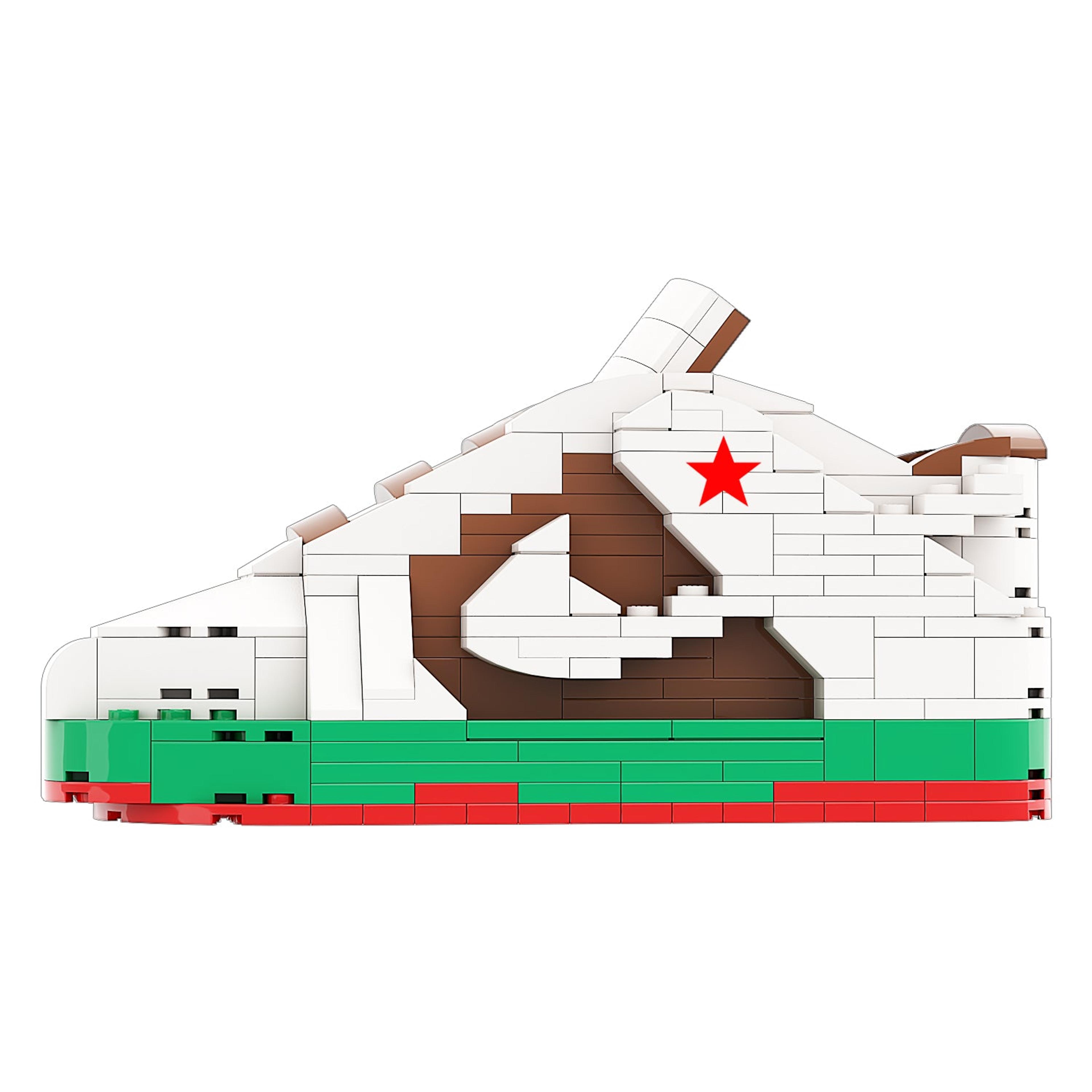 Alternate View 4 of REGULAR  "SB Dunk California" Sneaker Bricks with Mini Figure