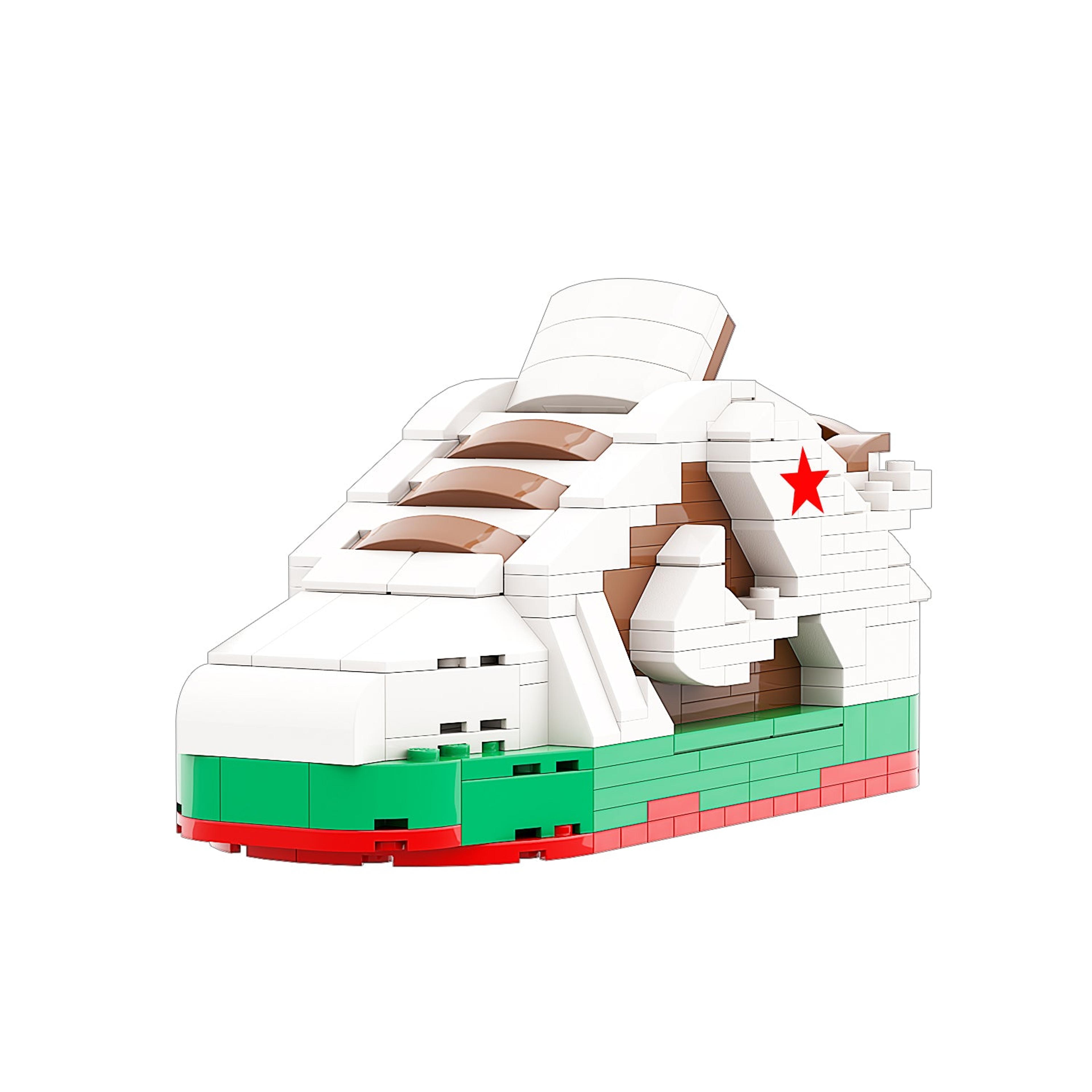 Alternate View 1 of REGULAR  "SB Dunk California" Sneaker Bricks with Mini Figure