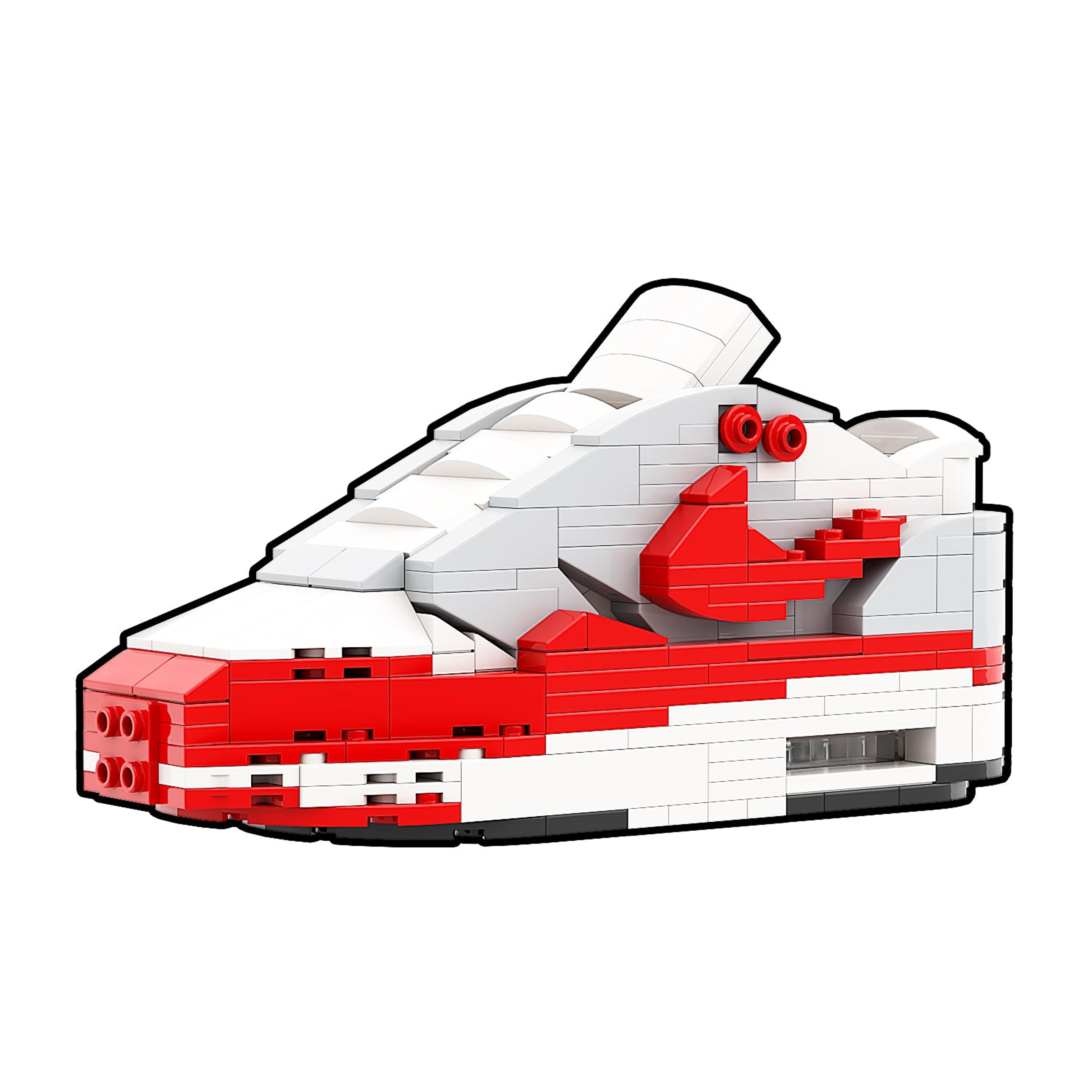 Alternate View 2 of REGULAR "Air Max 1 OG" Sneaker Bricks with Mini Figure