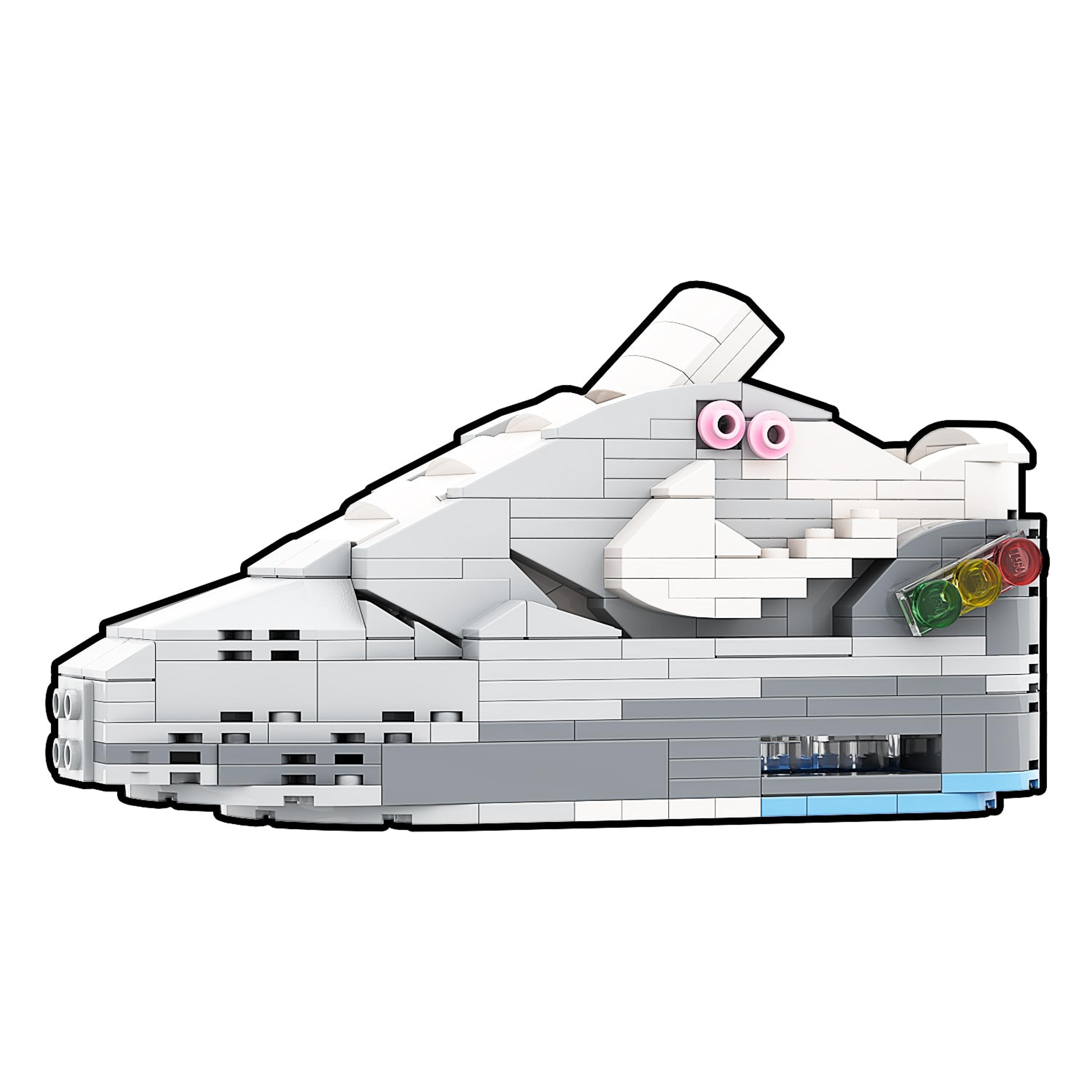 Alternate View 11 of REGULAR Air Max 1 "Mags MOC" Sneaker Bricks with Mini Figure