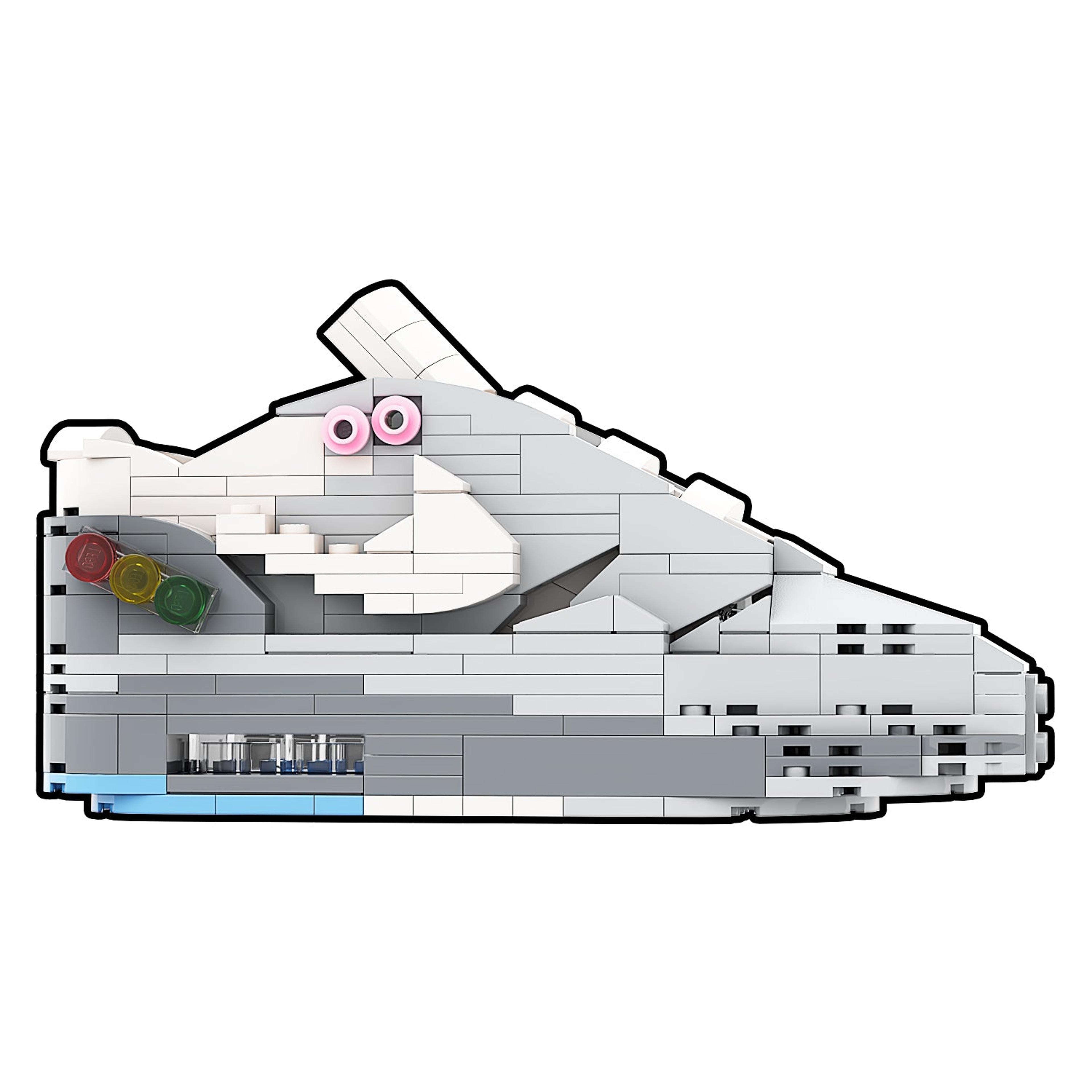 Alternate View 14 of REGULAR Air Max 1 "Mags MOC" Sneaker Bricks with Mini Figure