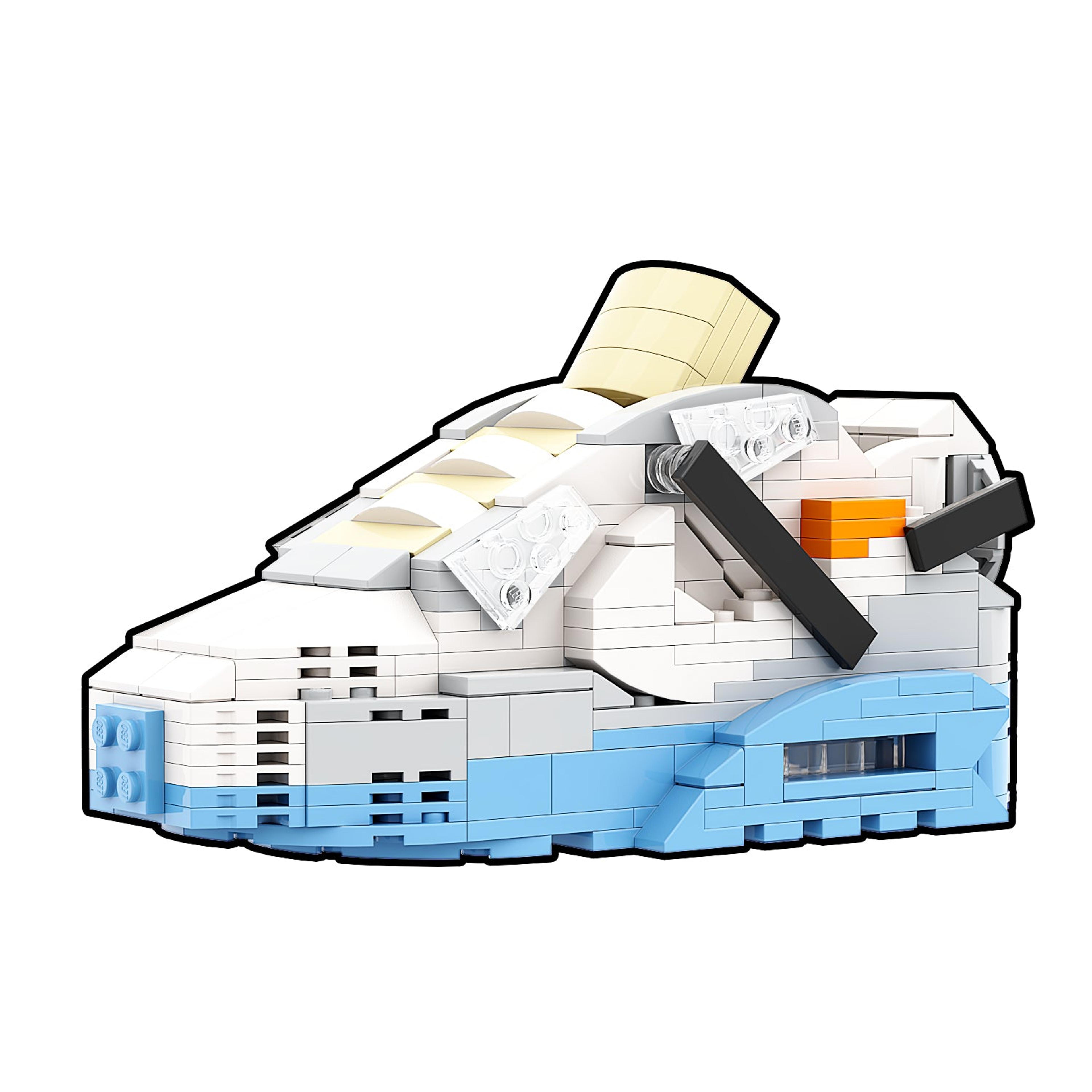 Alternate View 2 of REGULAR Air Max 90 "Off-White White" Sneaker Bricks with Mini Fi
