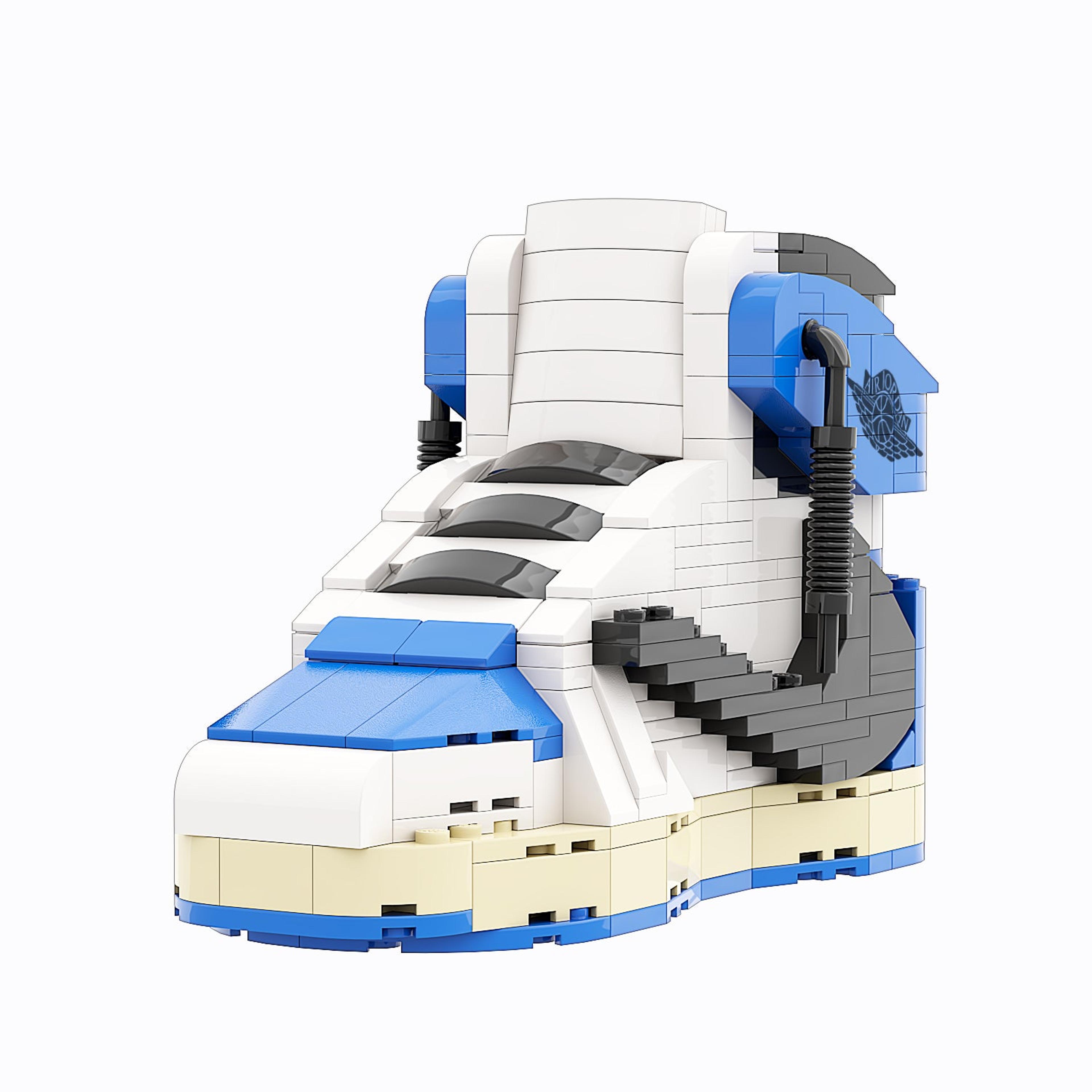Alternate View 2 of REGULAR "AJ1 TS x Fragment High" Sneaker Bricks with Mini Figure