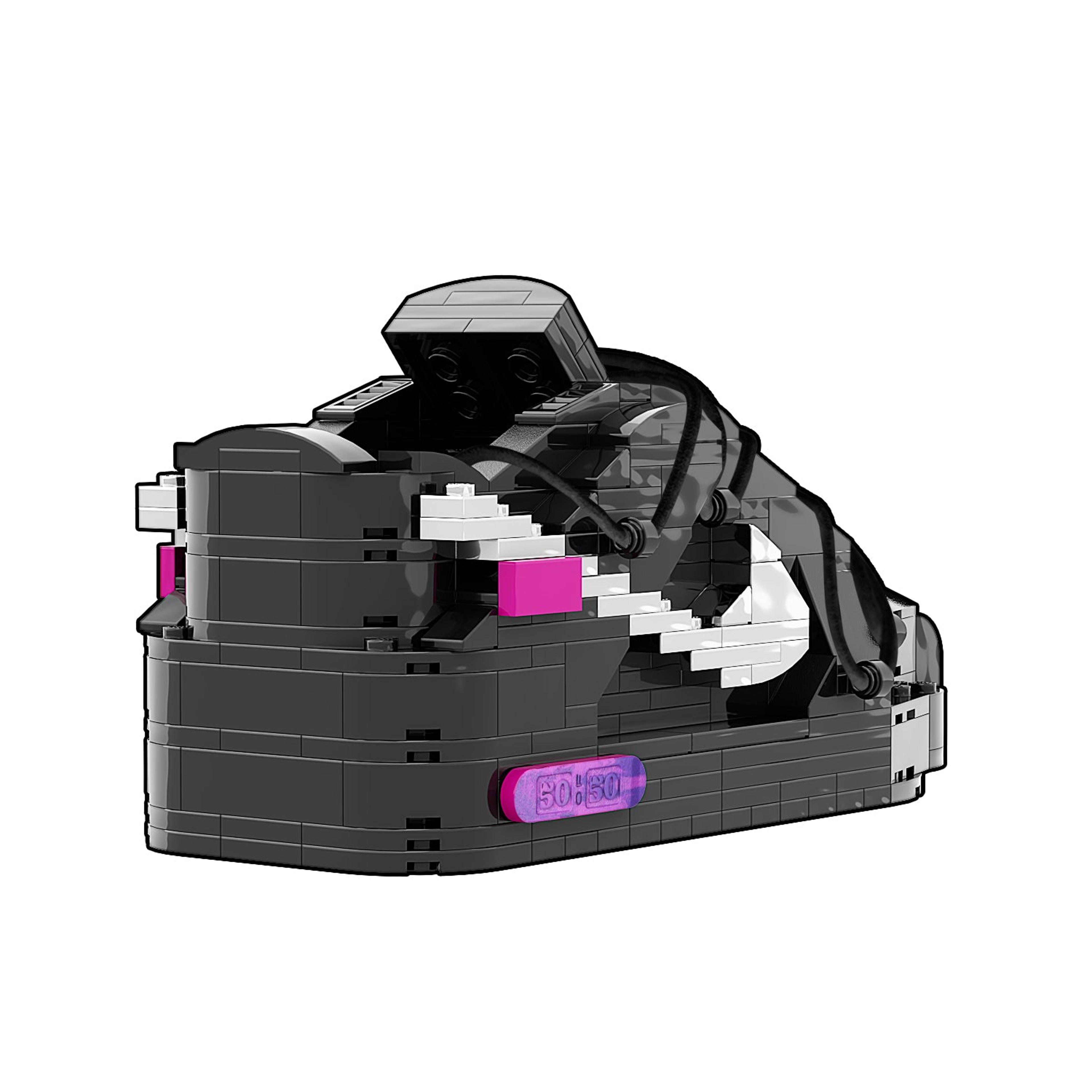 Alternate View 7 of REGULAR SB Dunk "Off-White Lot 50" Sneaker Bricks with Mini Figu