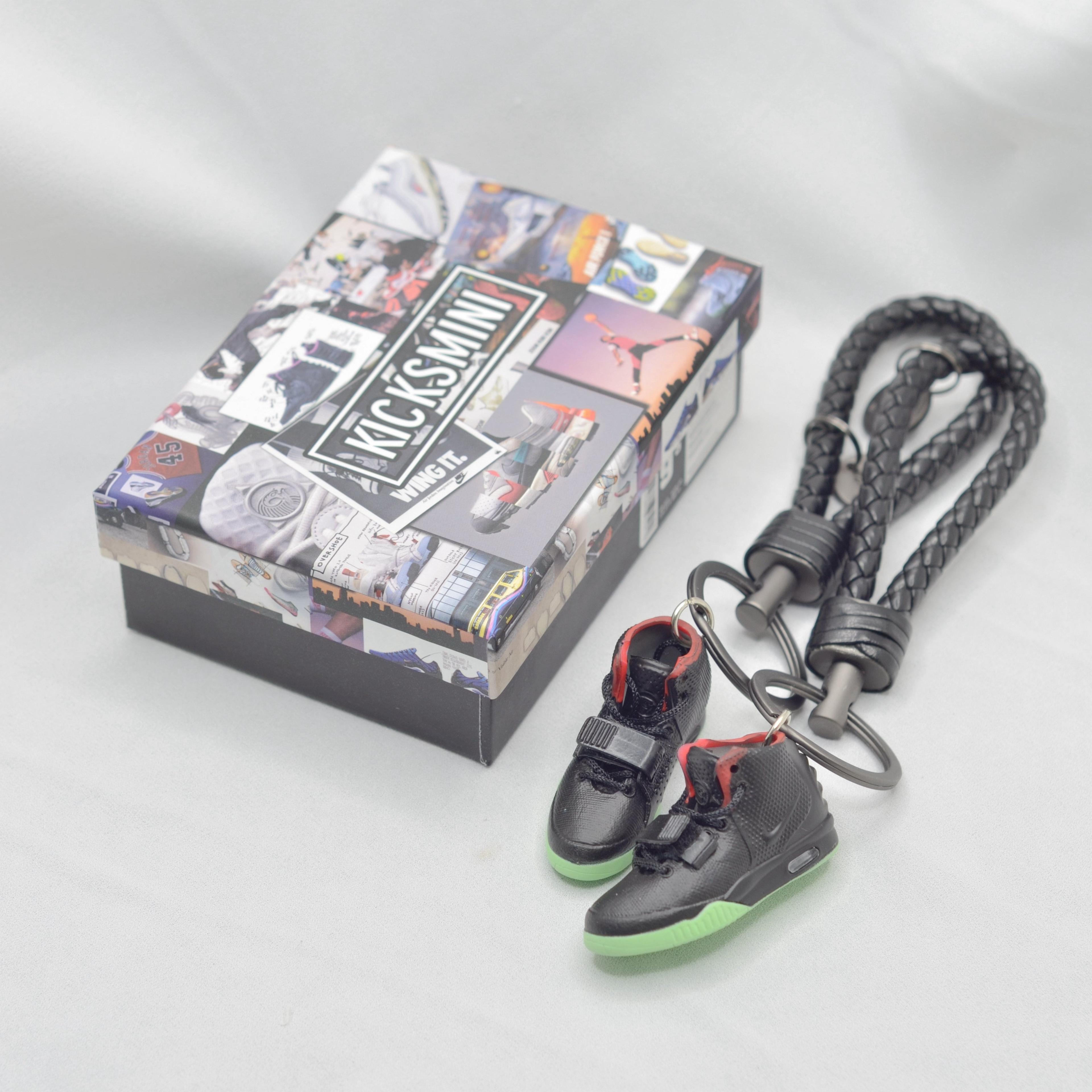 Alternate View 7 of Yeezy/NMD Collaboration 3D Mini Sneakers Keychain with BV Rope/B