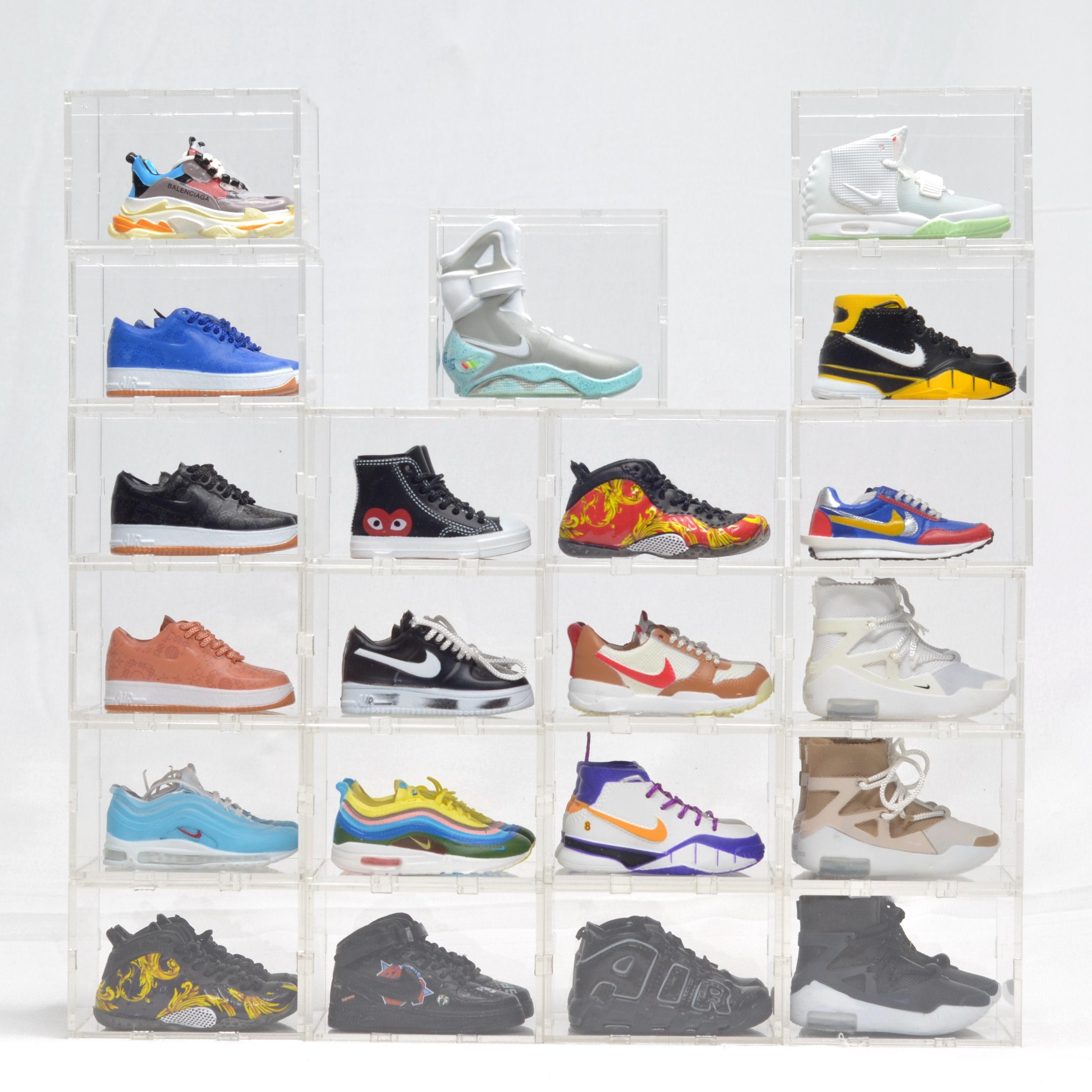 Other Hypebeast Mini Sneakers Collection with Display Storage Ca