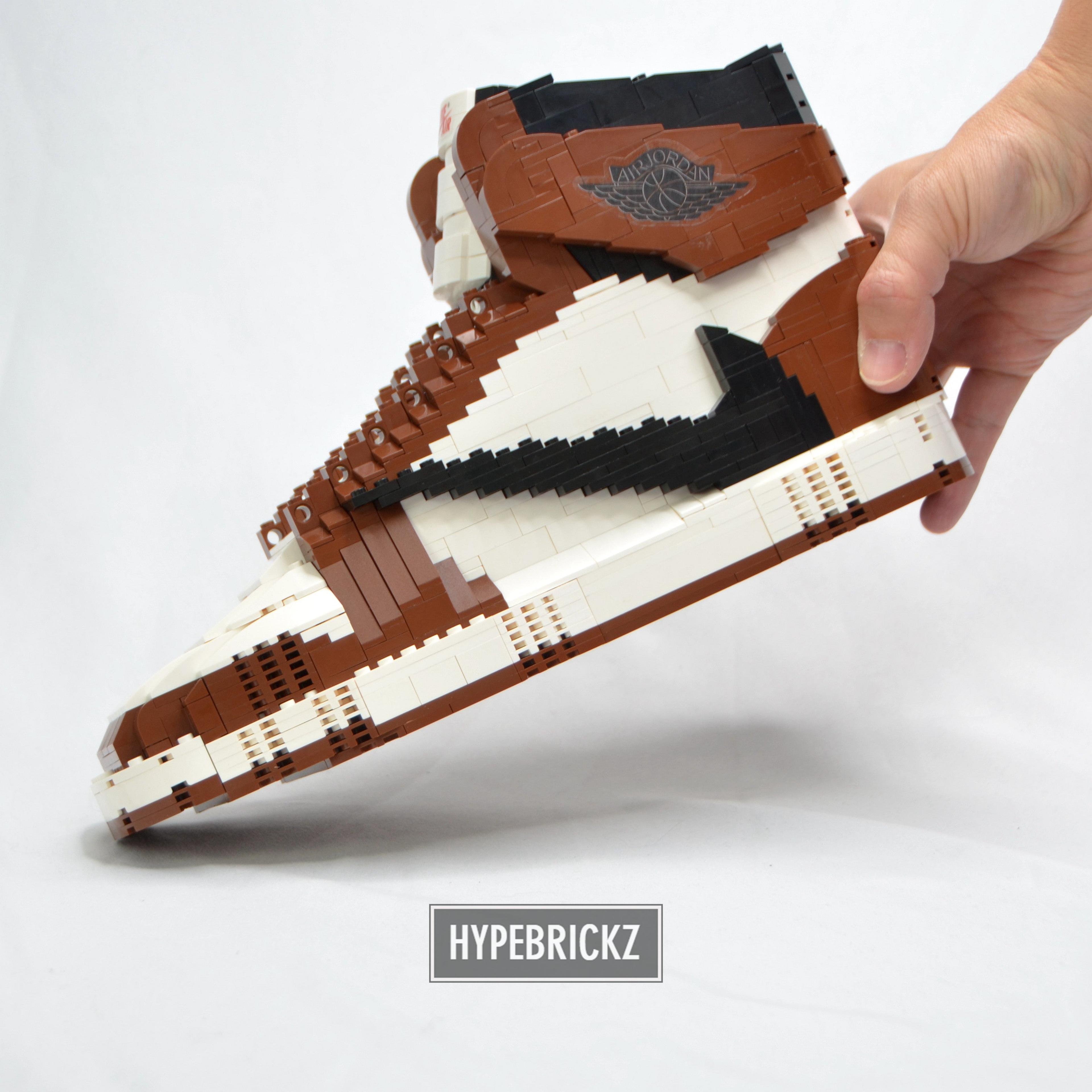 Alternate View 6 of EXTRA LARGE AJ1 "Travis Scott OG" Sneaker Bricks Sneaker 3D Puzz