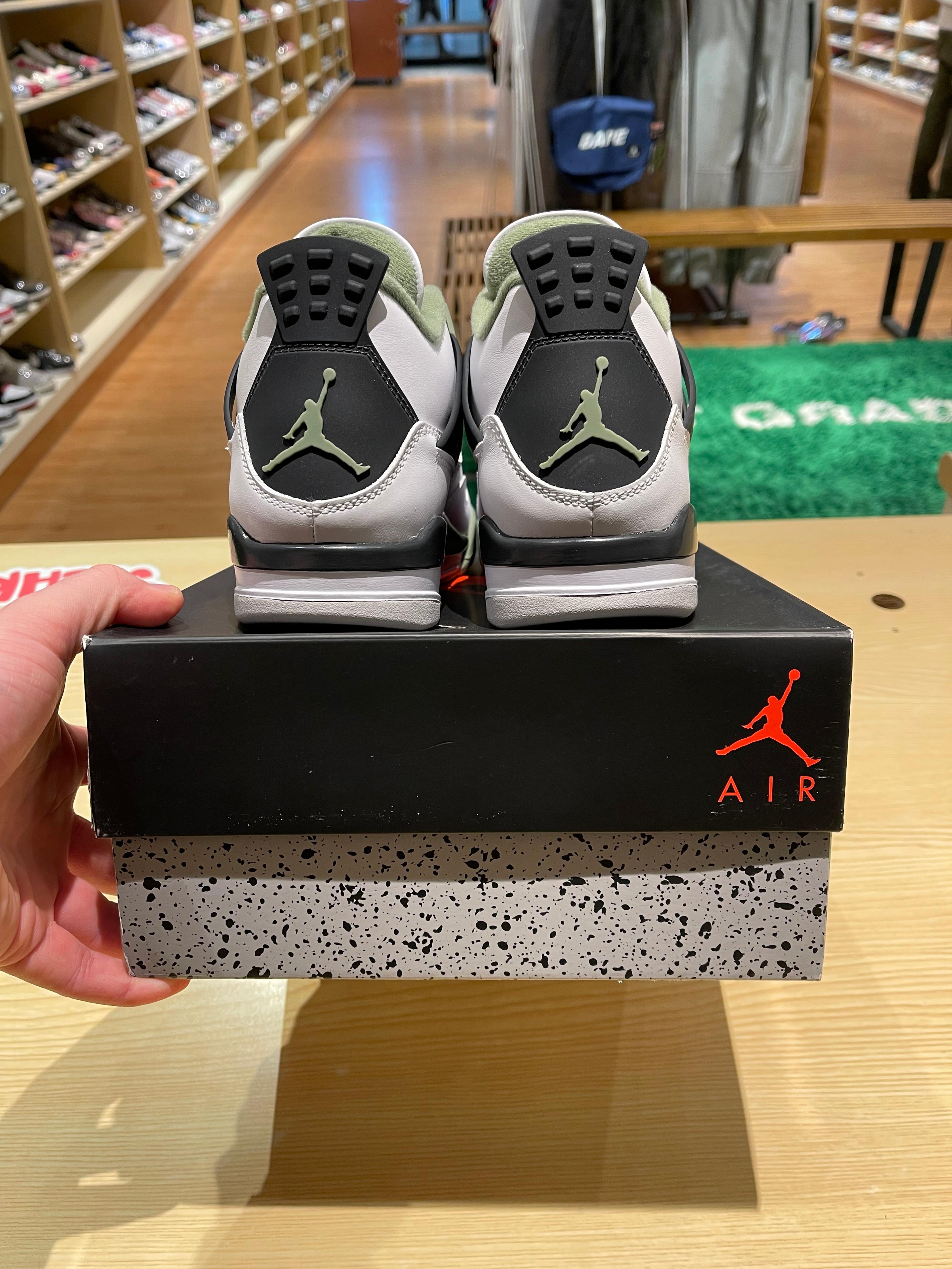 Alternate View 3 of DS Seafoam Air Jordan 4 (Multiple Sizes)