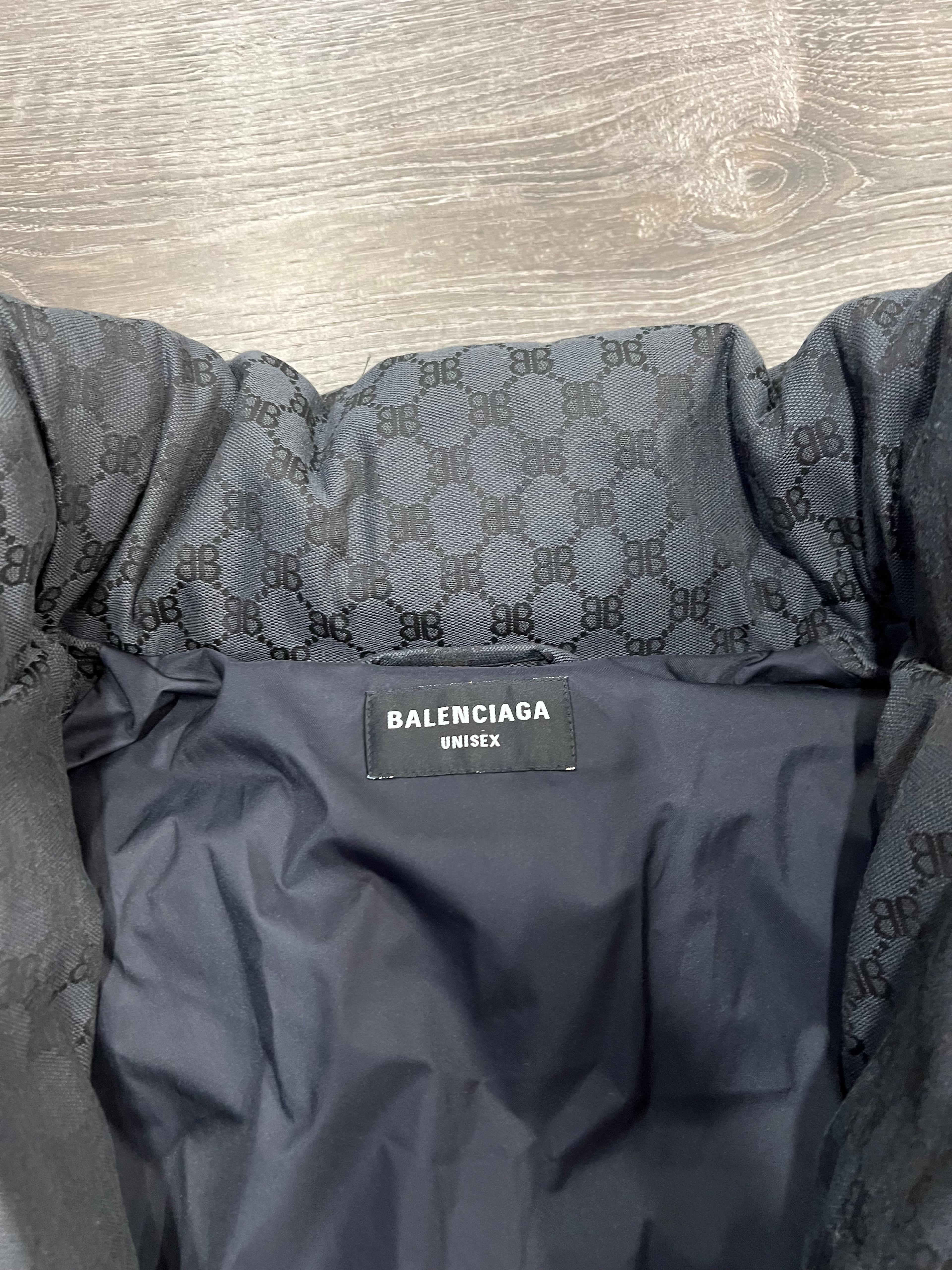 Alternate View 7 of DS Balenciaga Gucci Project Hacker BB Puffer Jacket Sz 48