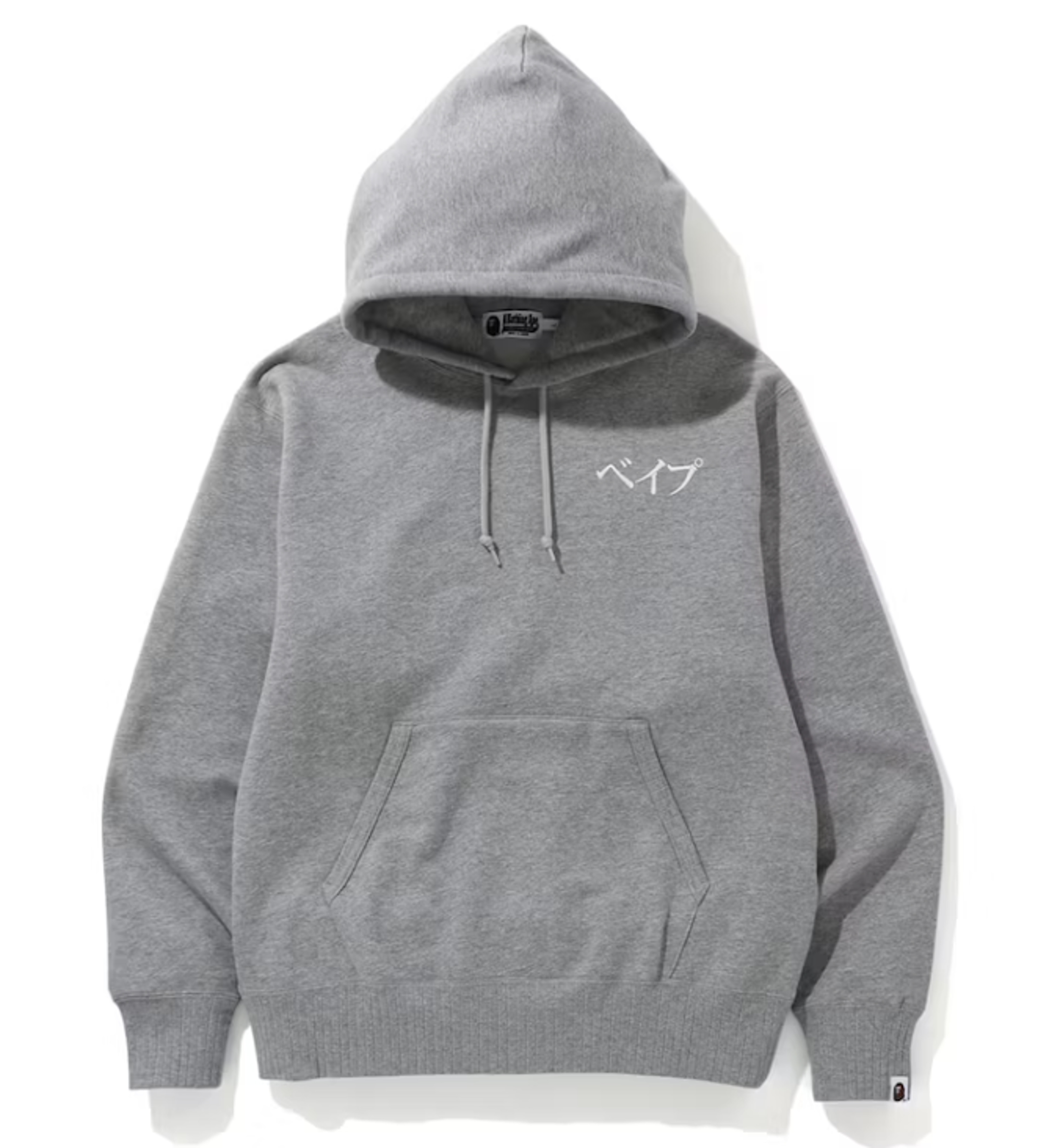 Bape Embroidery Relaxed  Pullover Grey