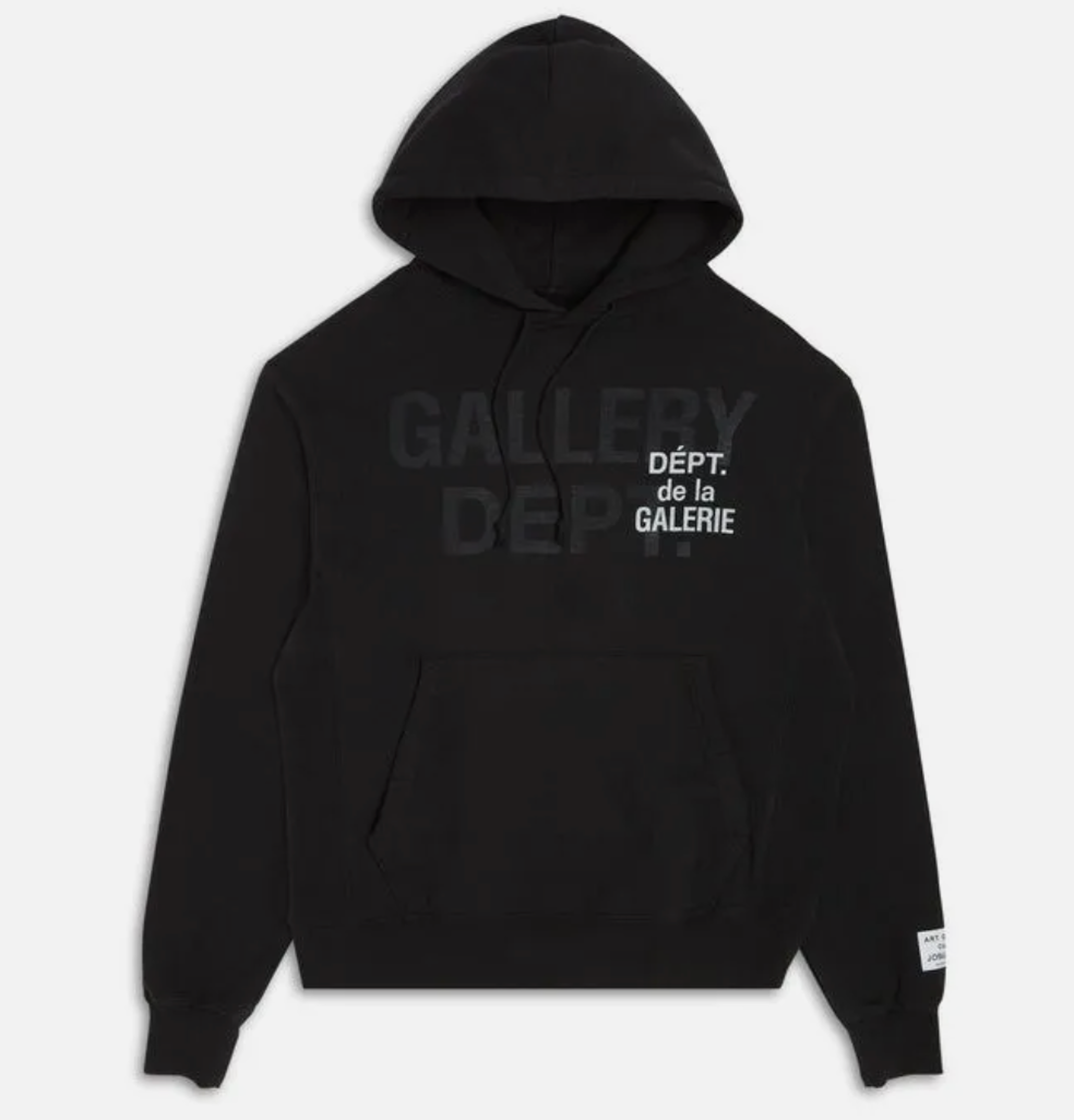Gallery Dept. Multi Logo Black Hoodie