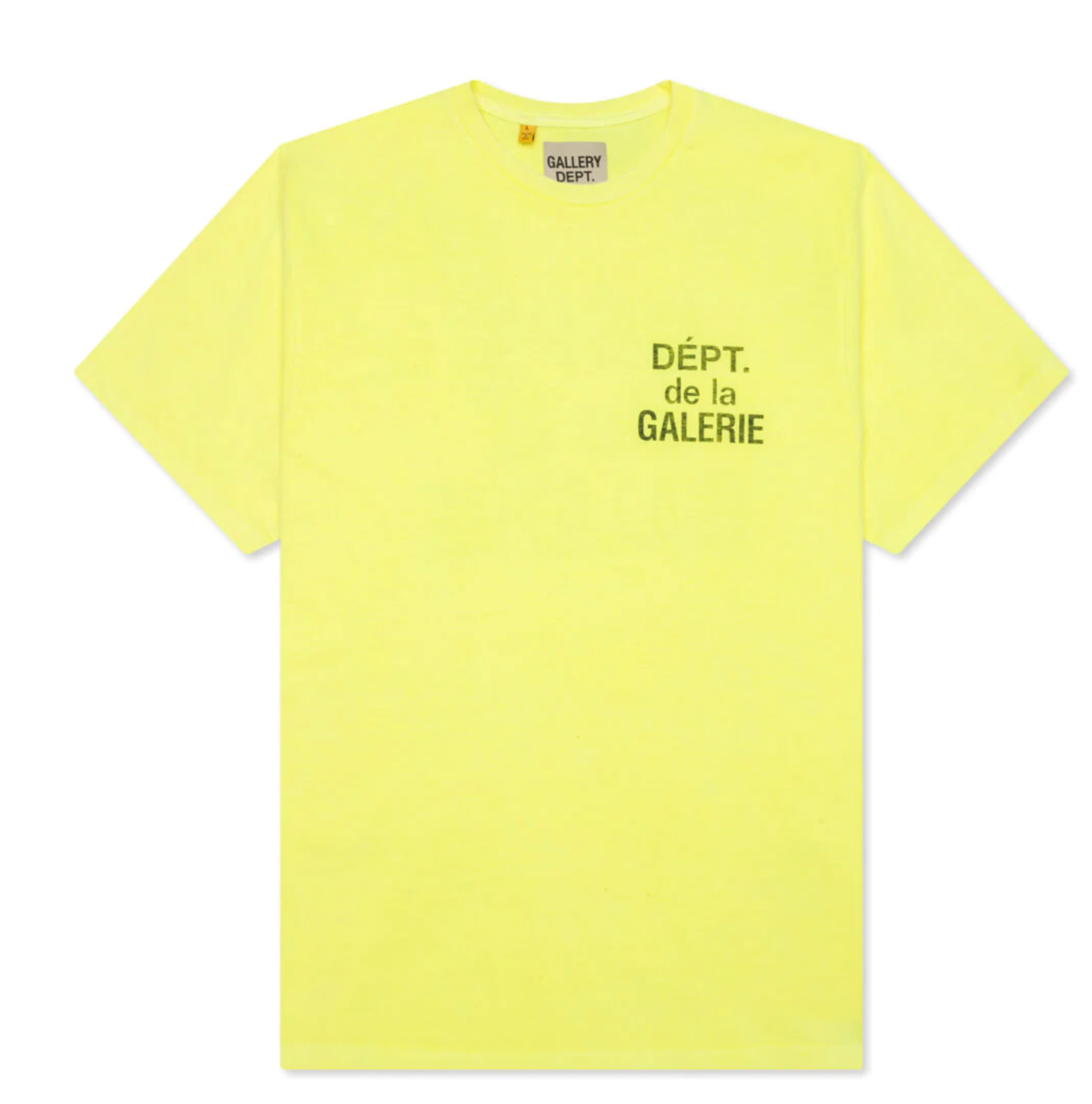 Gallery Dept. Neon Yellow French Tee
