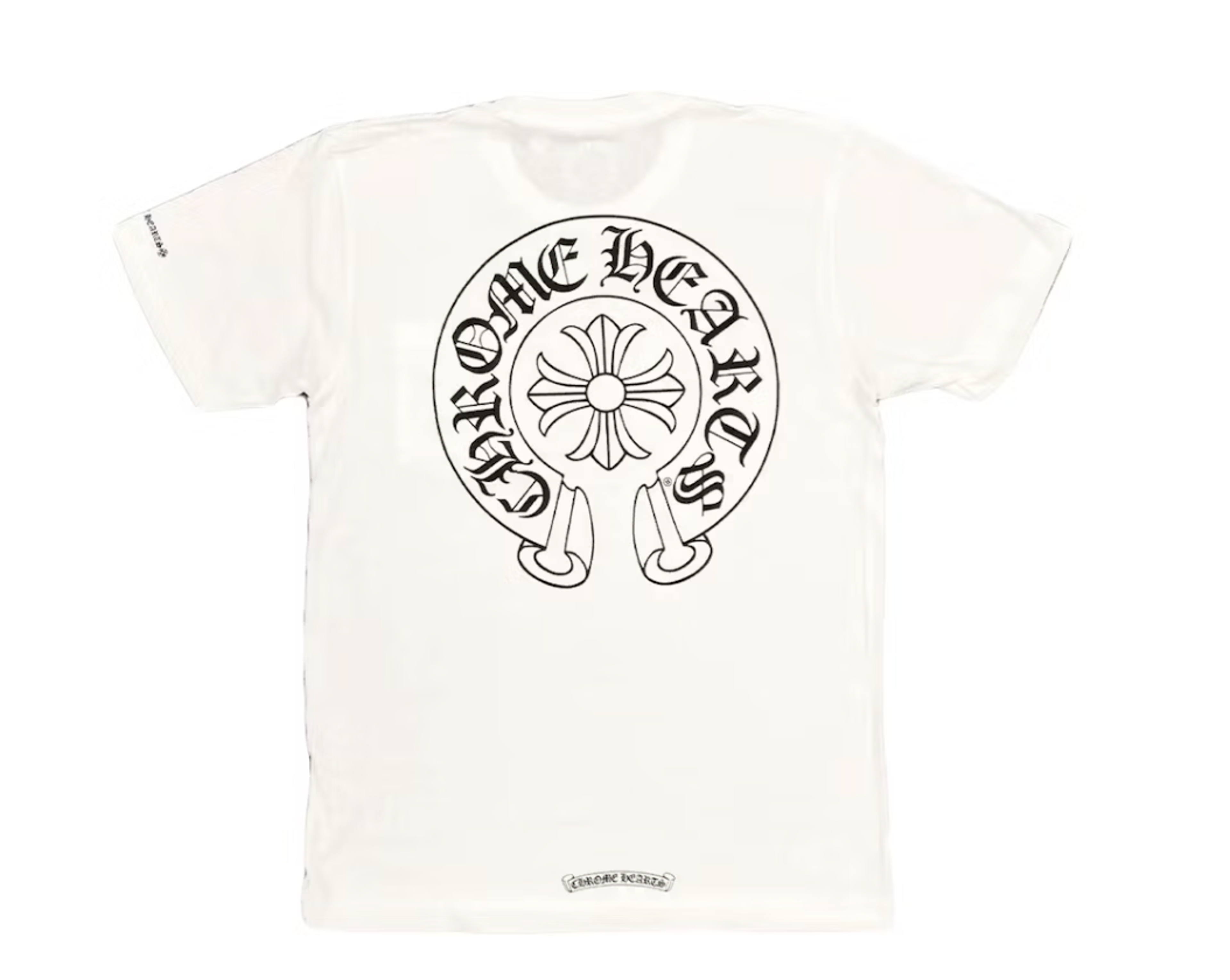 Chrome Hearts Horse Shoe Logo Pocket T-Shirt White