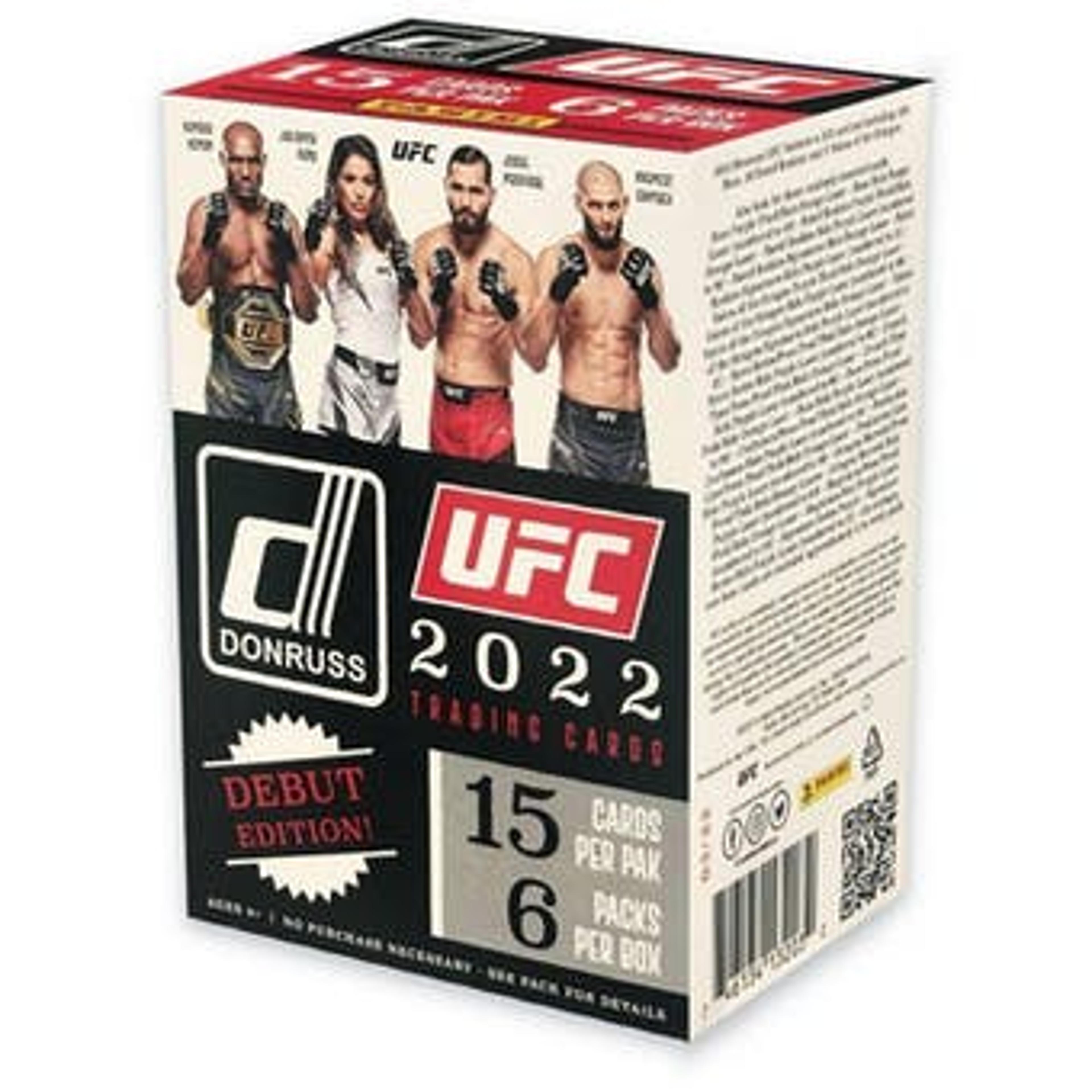 2022 Panini Donruss UFC 11-Pack Blaster Box (Debut Edition) Lase