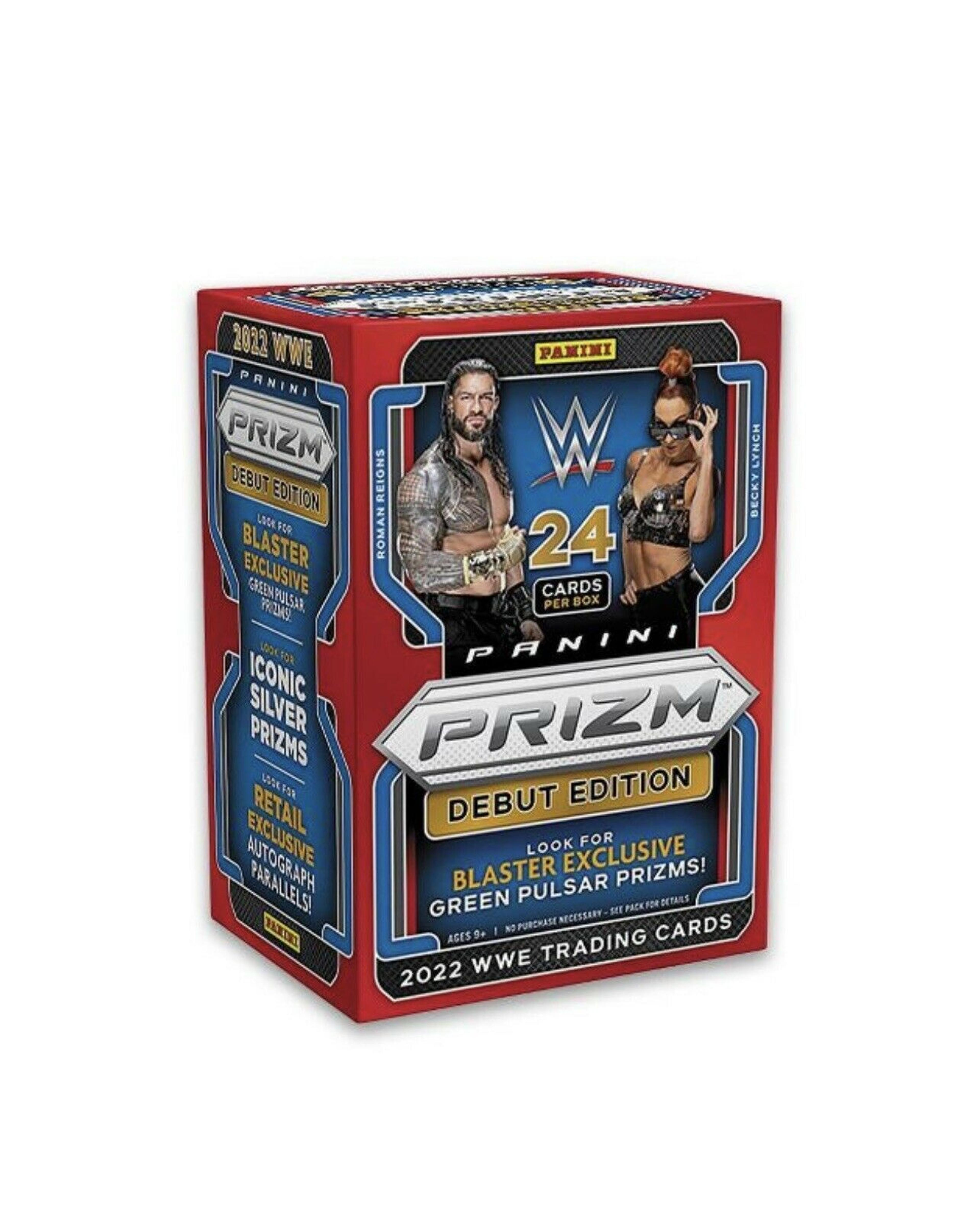 2022 Panini WWE Prizm Wrestling Blaster Box Debut Edition (Green